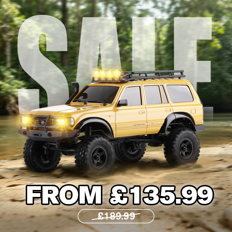 1/18 Toyota LC80 RC Crawler | RTR All-Terrain RC Car | FMS – FMS