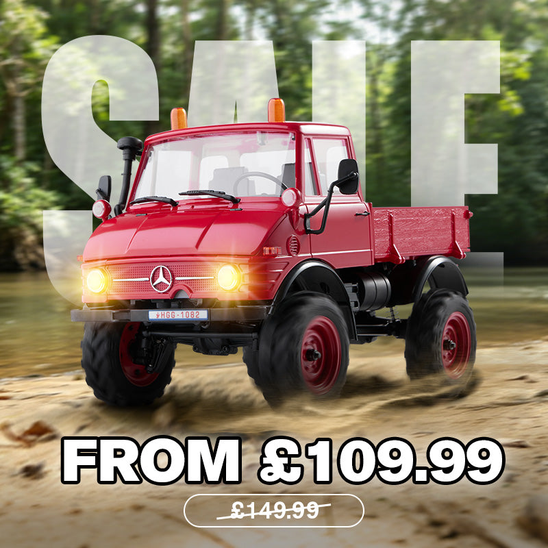 FMS 1/24 FCX24 Unimog 421 RTR | Realistic RC Car Adventure – FMS