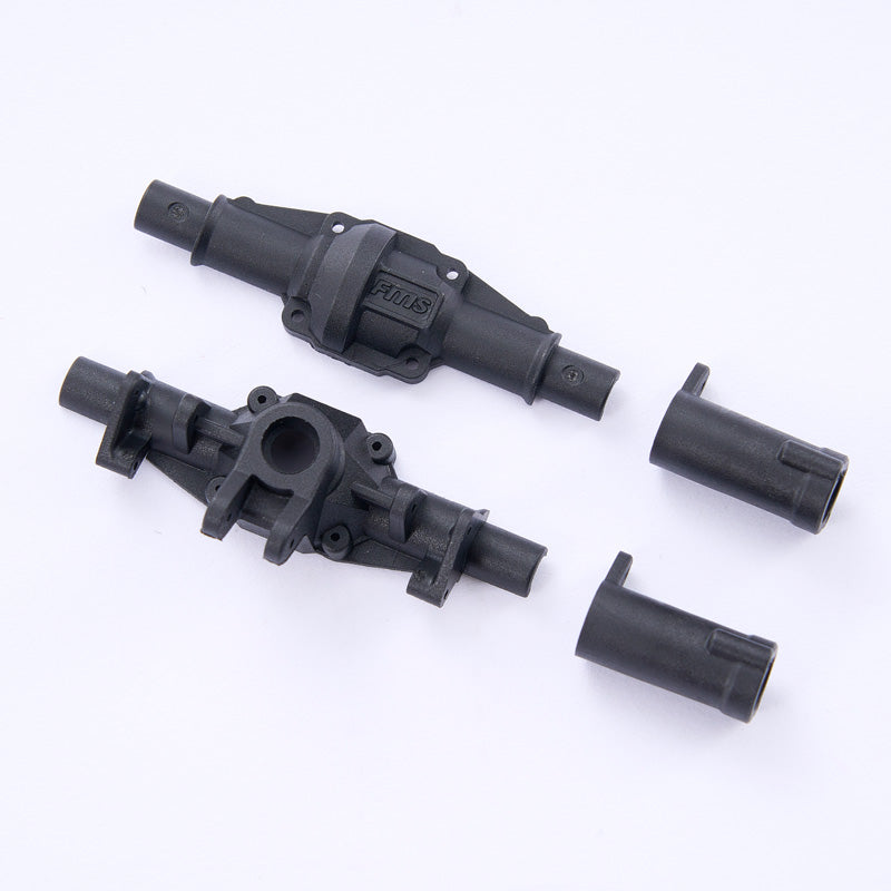 FCX24M rear axle plastic parts V2 for RC vehicles