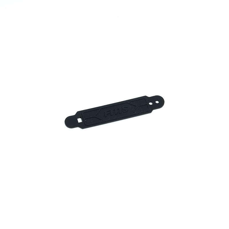 Battery holder for FCX24M model, sleek black design with logo