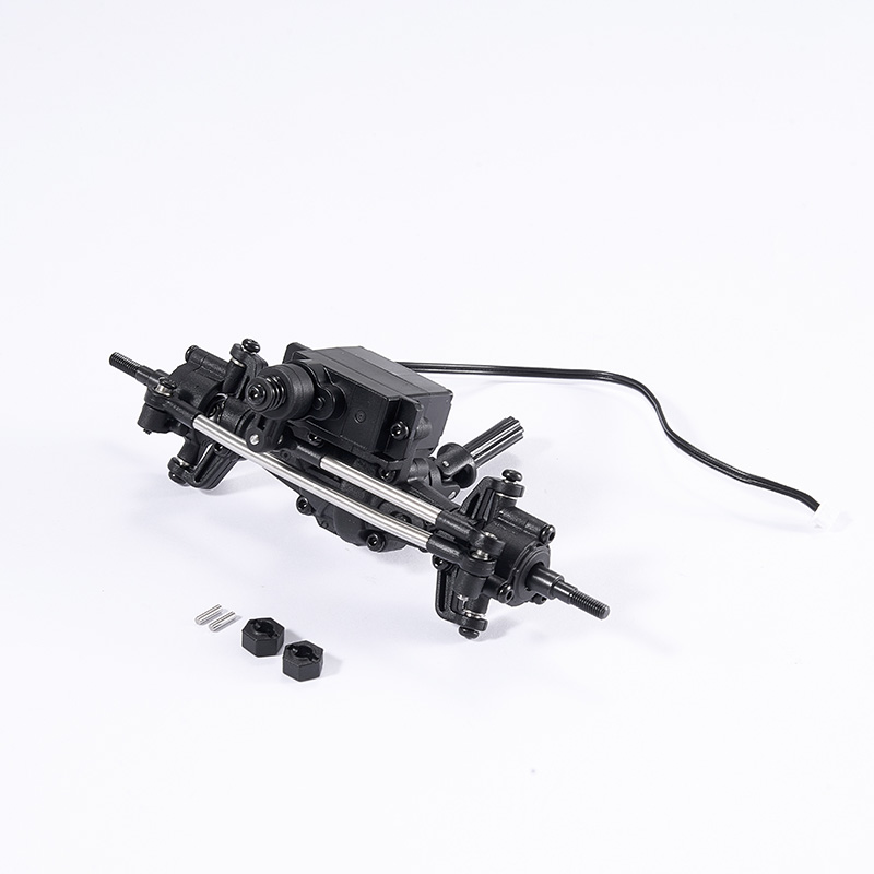 Upgrade Parts - FCX18 II-160 Front Axle Assembly Brushed (Diff)
