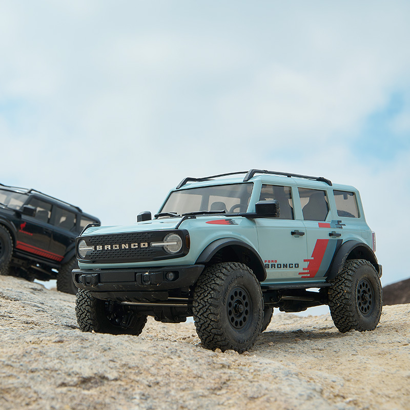 FMS 1:18 FCX18 II Ford Bronco 2021 RTR Brushed (160mm Wheelbase)