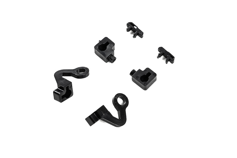 1:18 FIRE HORSE hood mount set in black for RC models