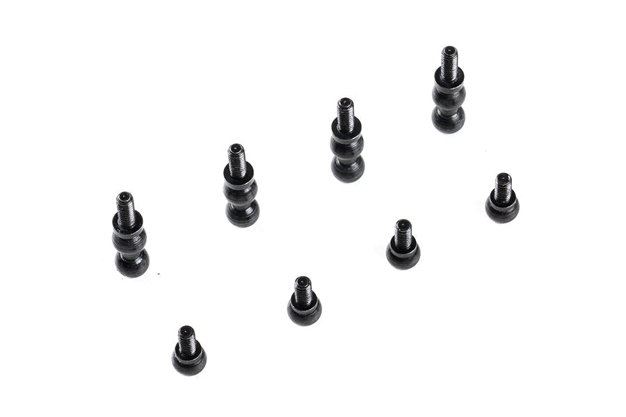 1:18 scale black ball head connectors for remote control models