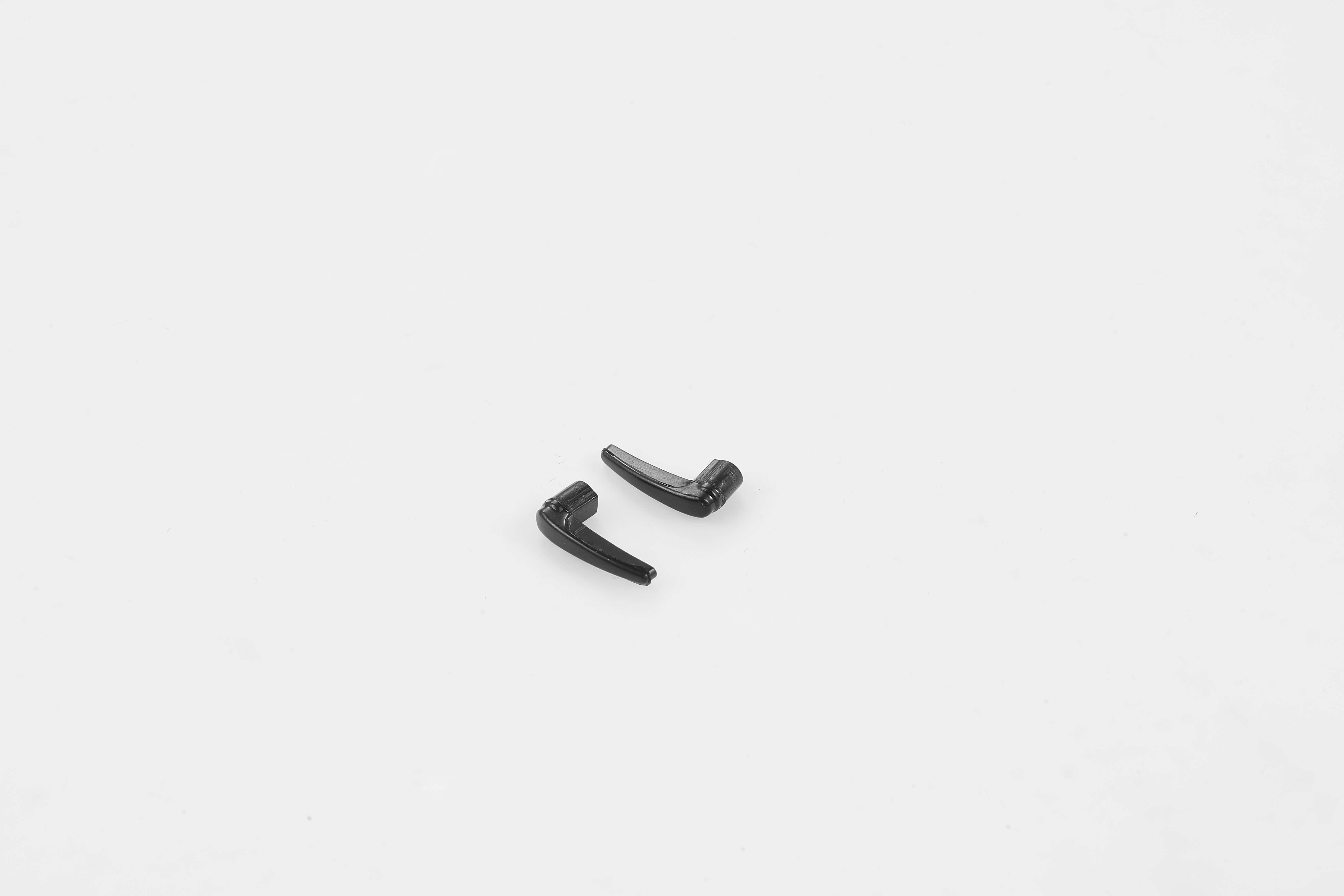 Black plastic parts for remote control model assembly