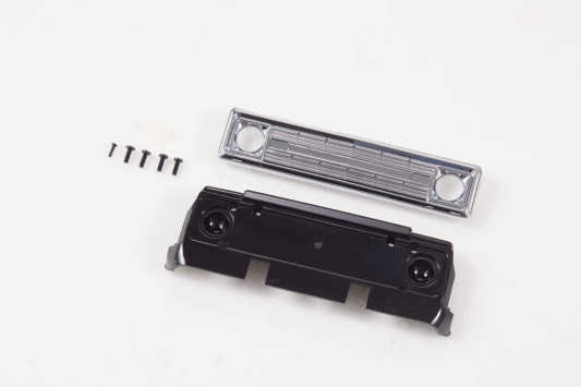 1:24 K5 Blazer Exhaustion Plate Style B in black with screws