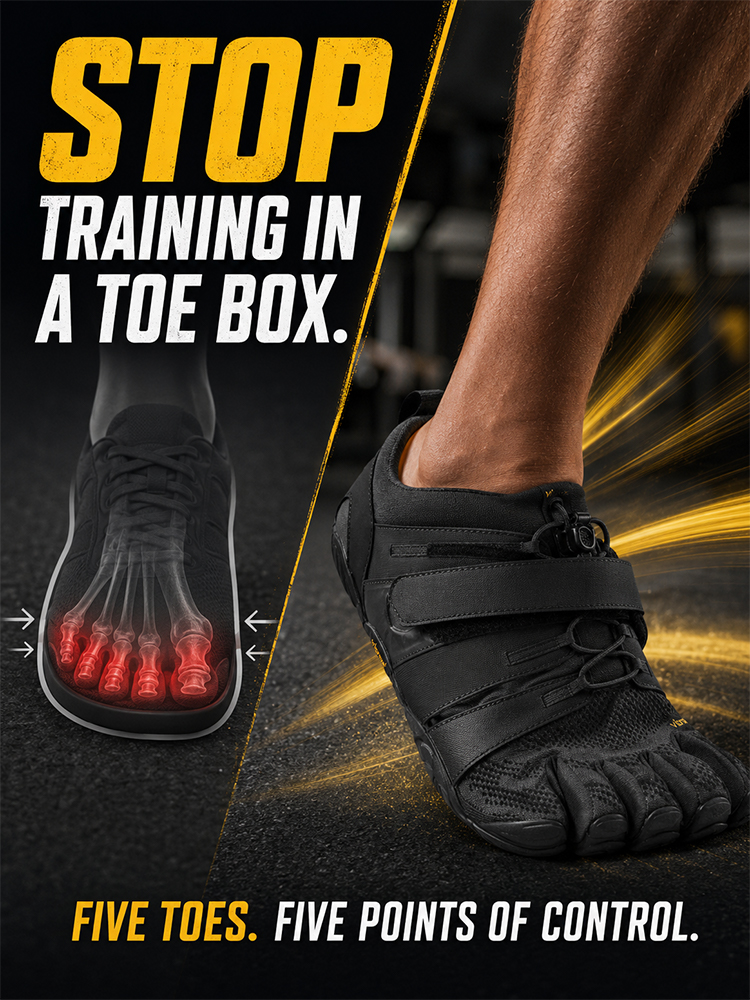 Five-finger sports and fitness shoes