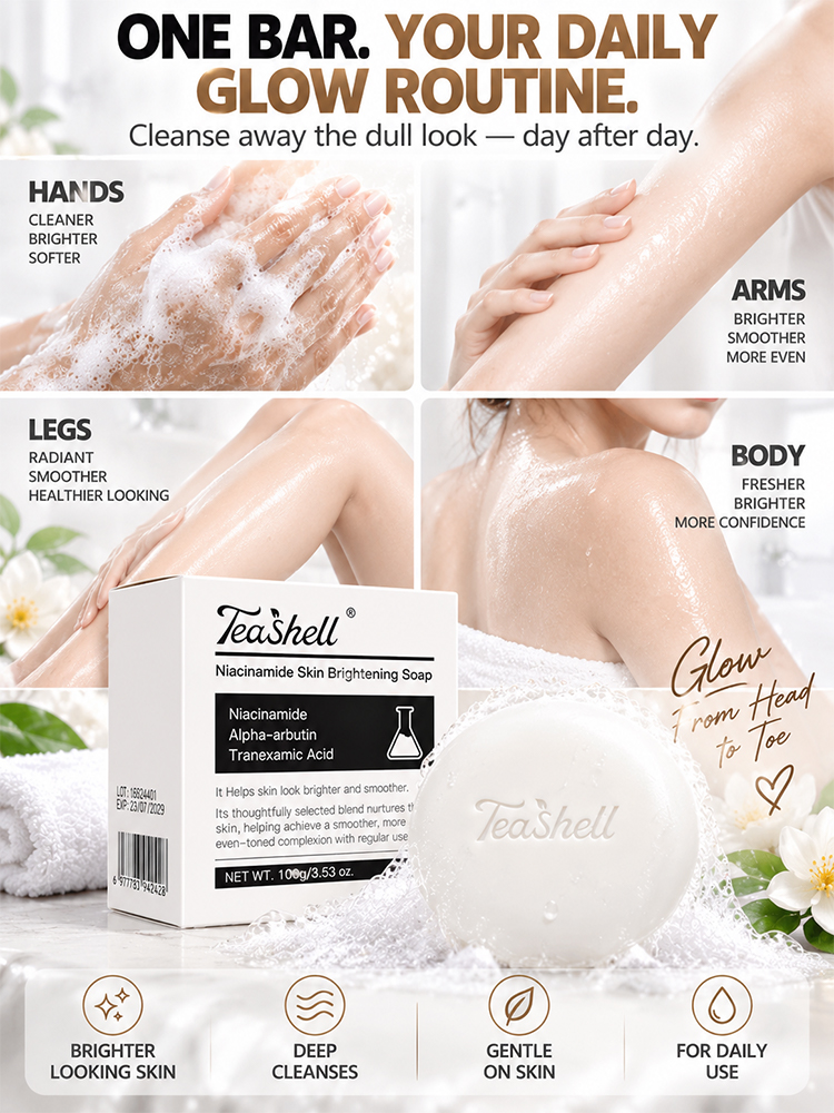 Niacinamide Whitening Soap – Visible Results After Just One Use