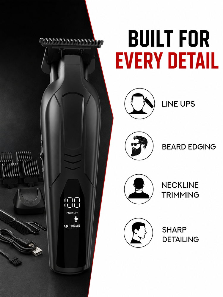 [Effortless Styling] Cordless Hair Clipper Set Gift Box