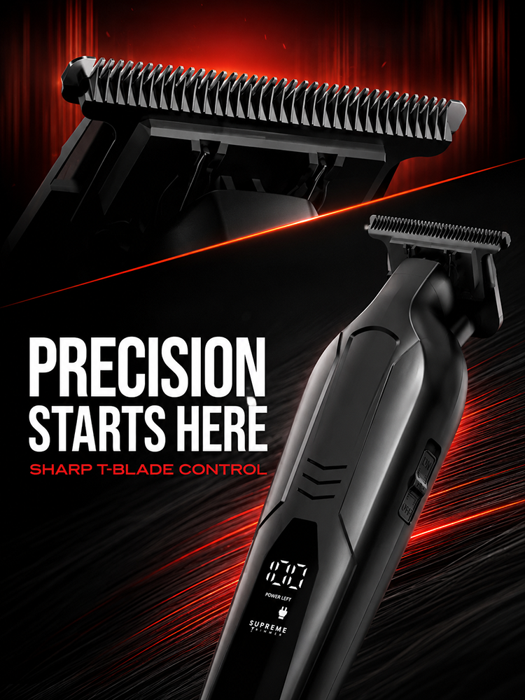 [Effortless Styling] Cordless Hair Clipper Set Gift Box