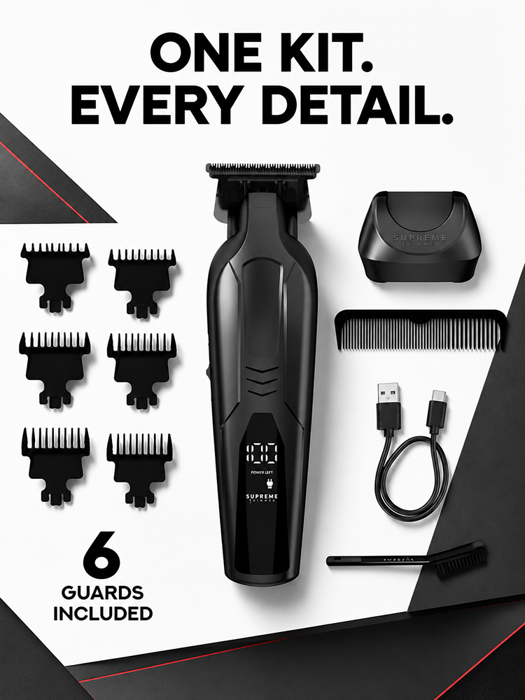 [Effortless Styling] Cordless Hair Clipper Set Gift Box