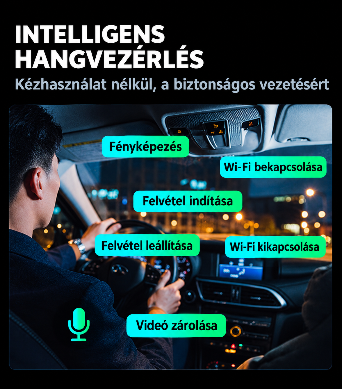 Hikvision G9 4K UHD háromcsatornás autós menetrögzítő kamera GPS-szel, AI vezetéstámogatással és STARVIS 2 éjjellátással