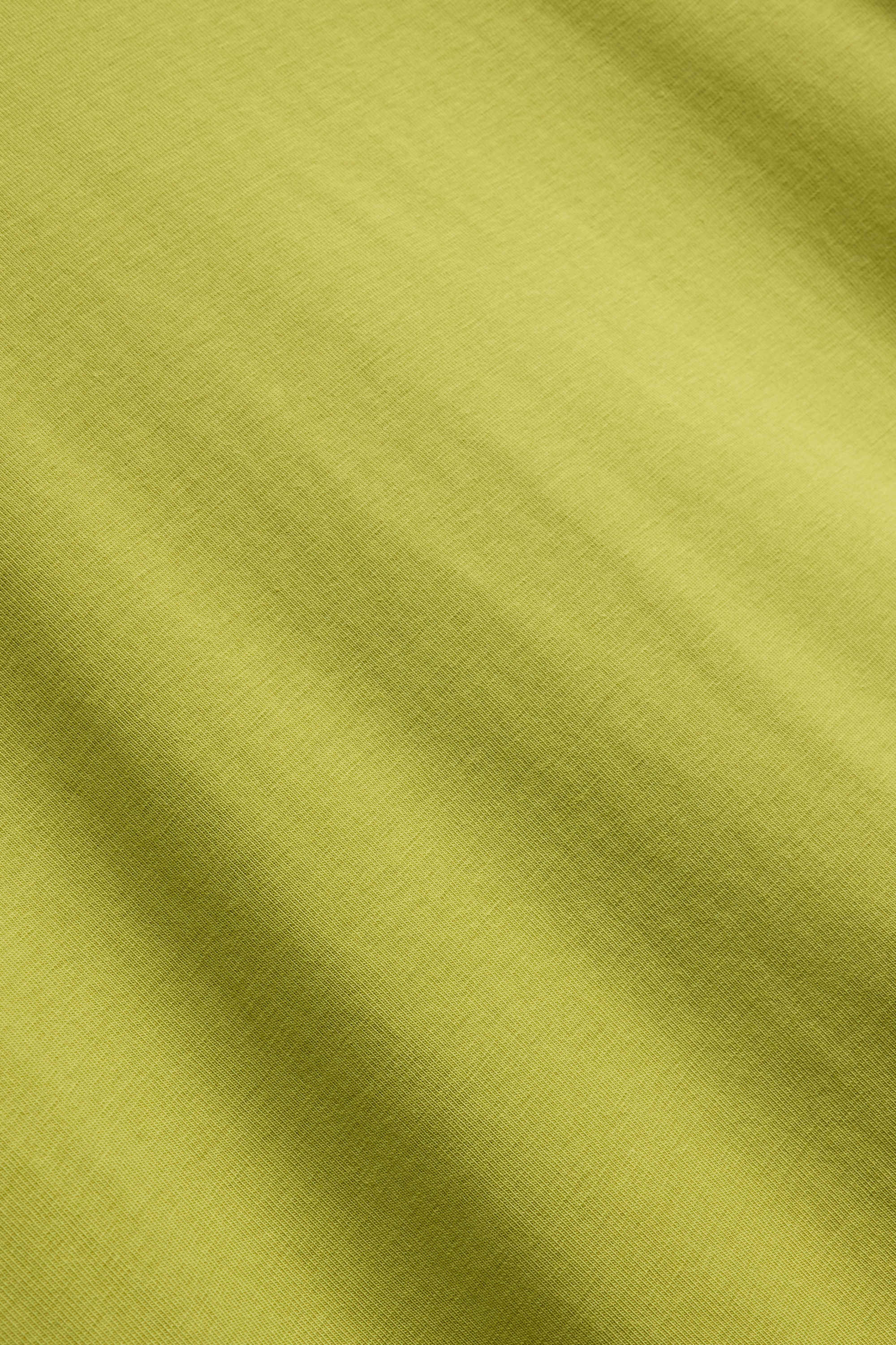 Long sleeve top - slim fit green