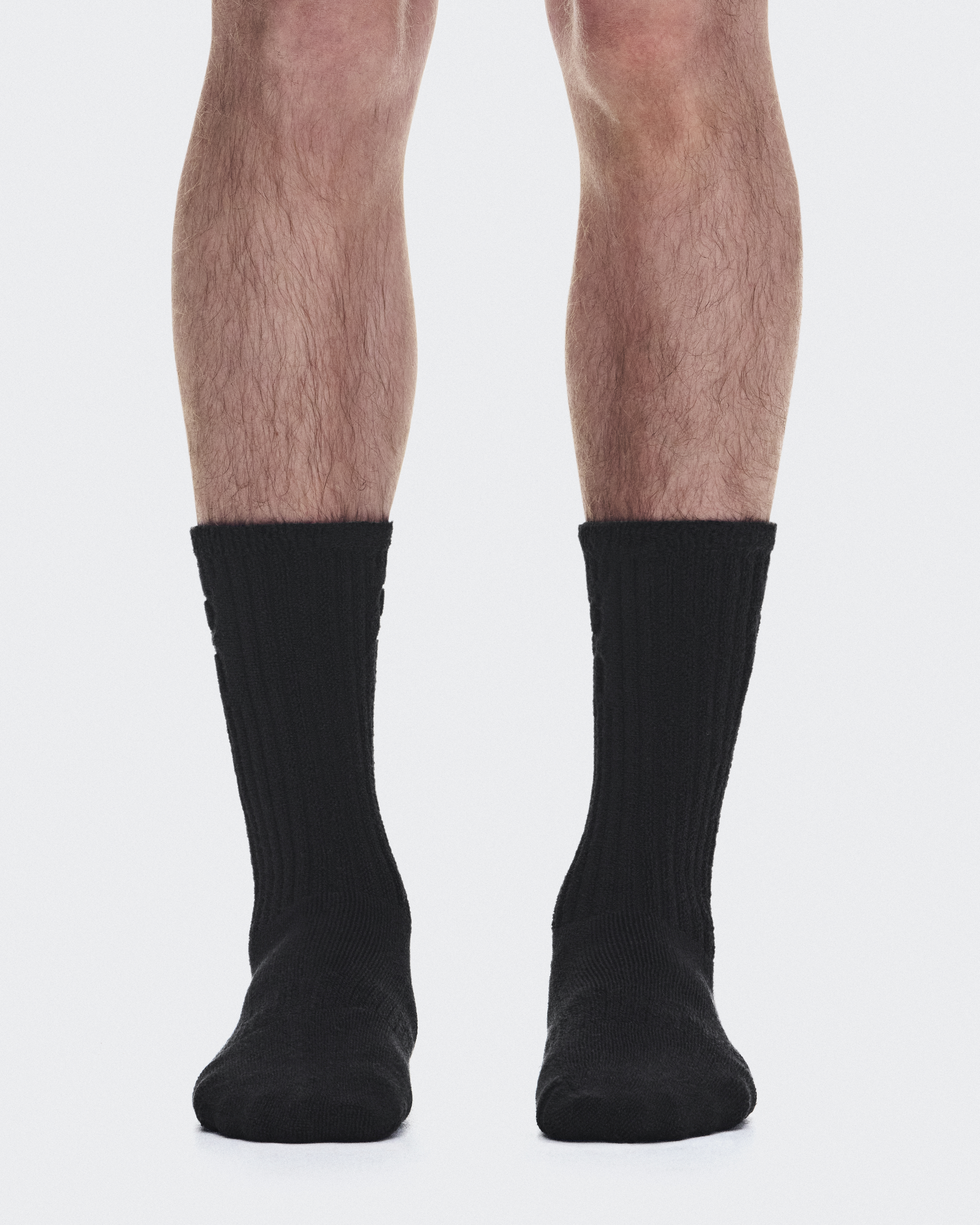 Terry Sock High - Black