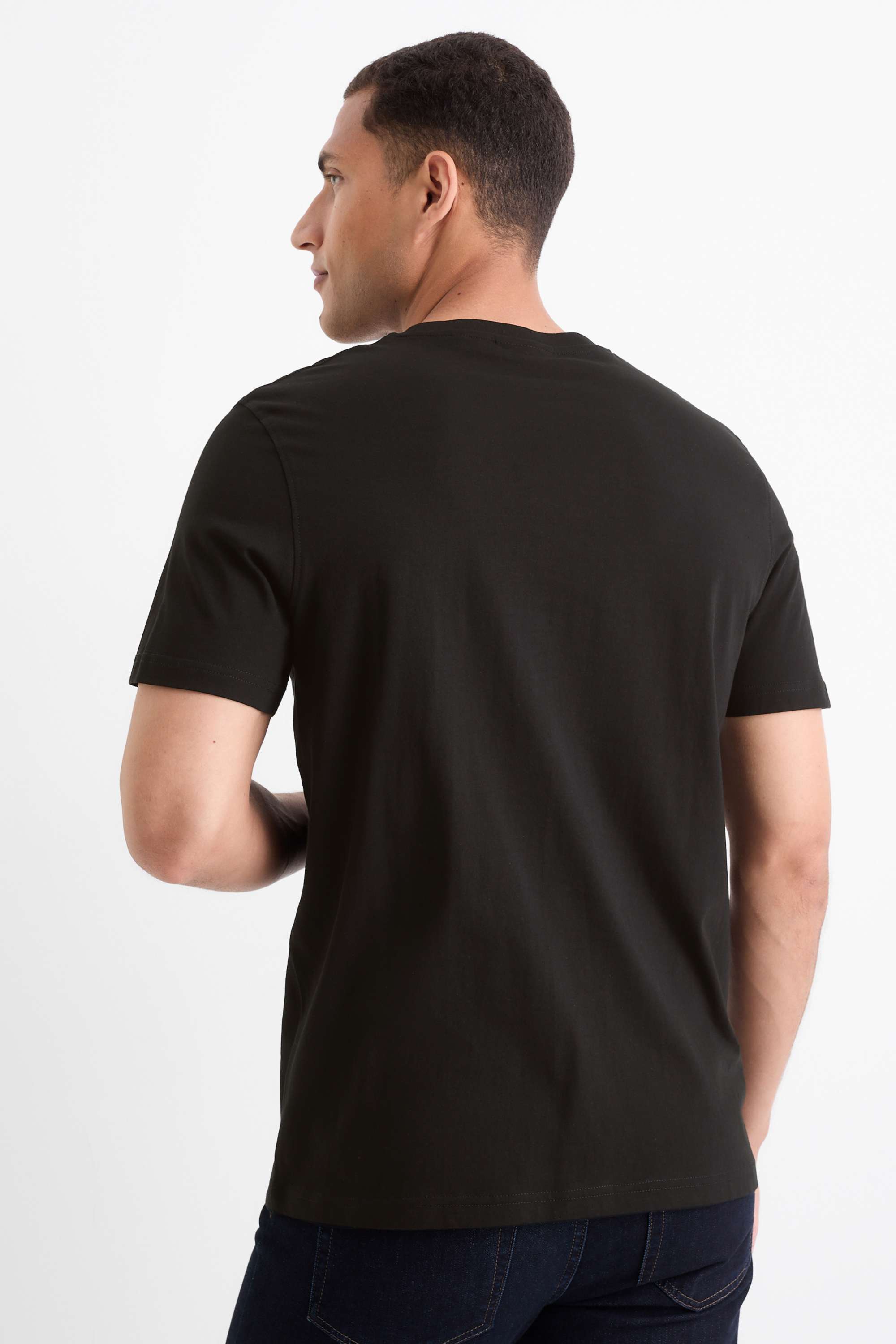 T-shirt - regular fit black