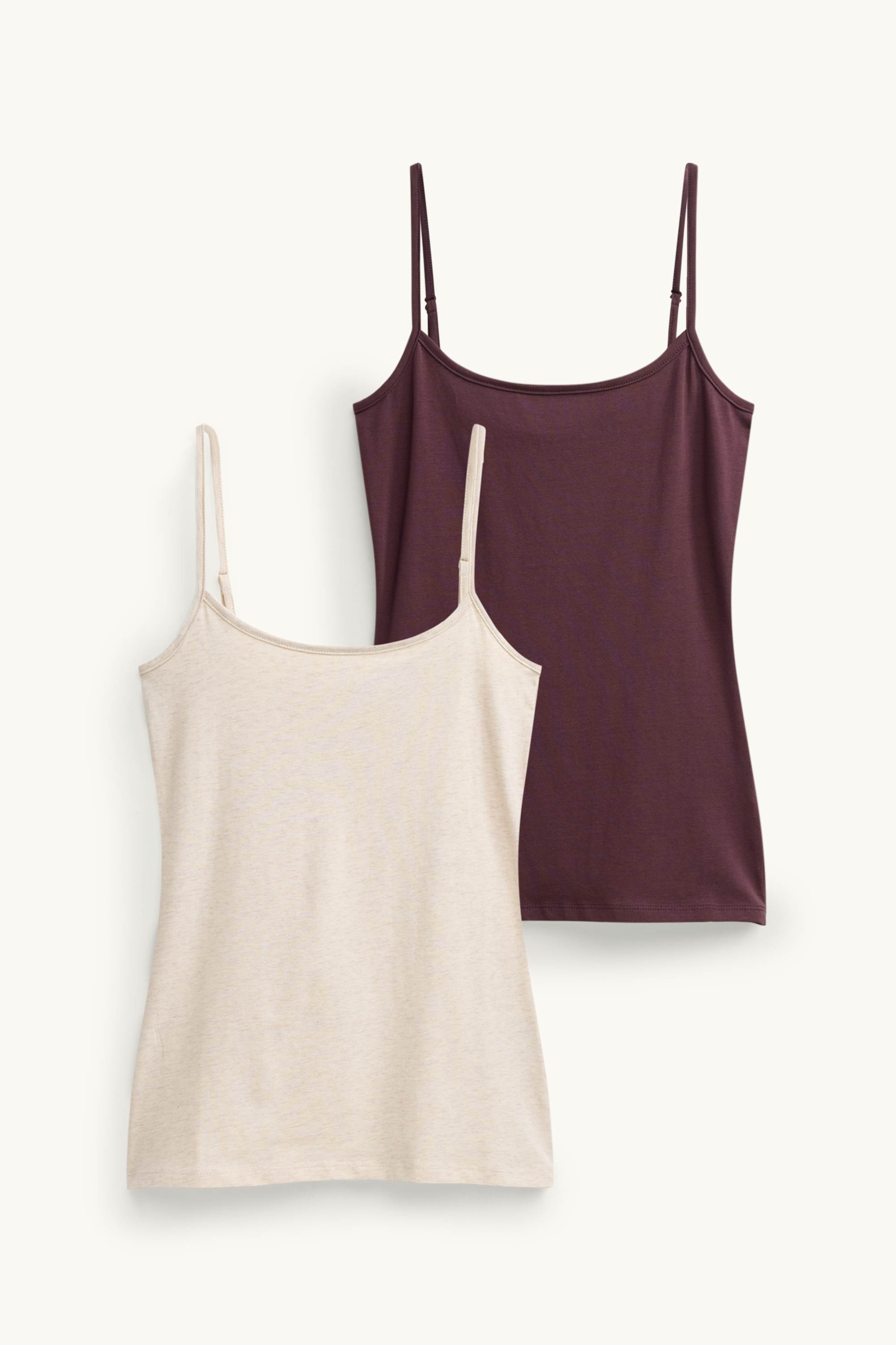 Multipack of 2 - top black / beige (19)