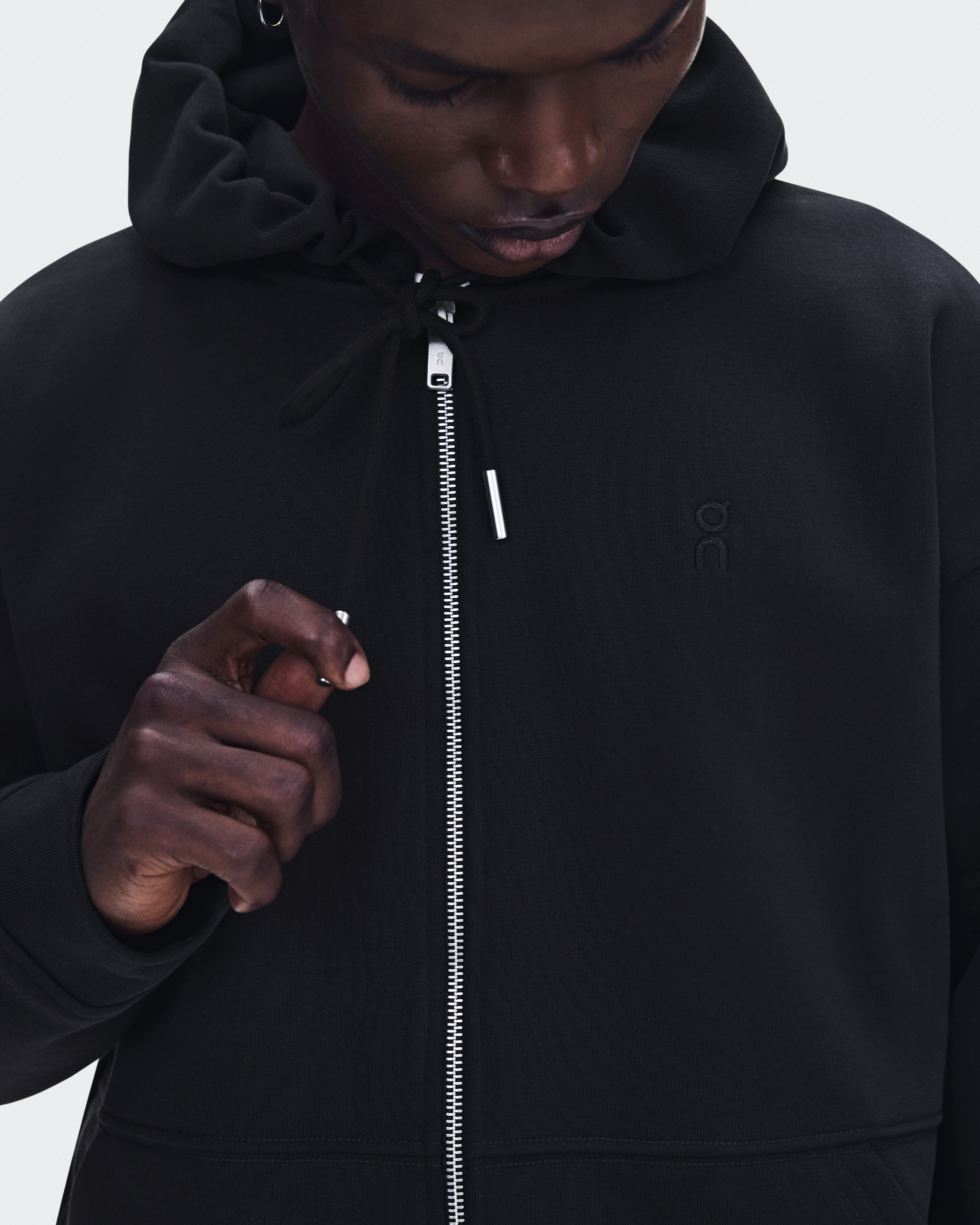 Club Collective Full Zip Hoodie - Black