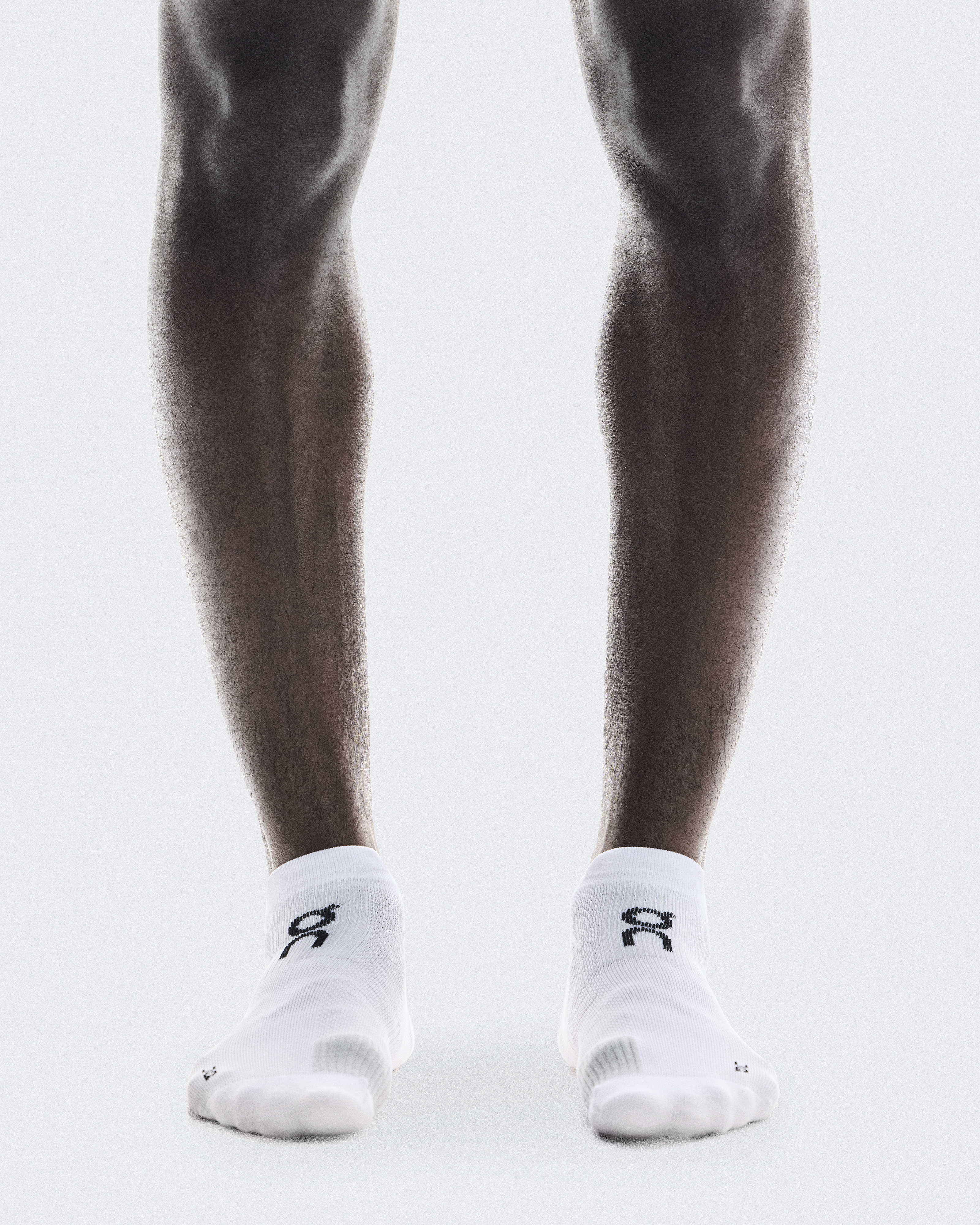 Performance Run Sock Low - White | Glacier