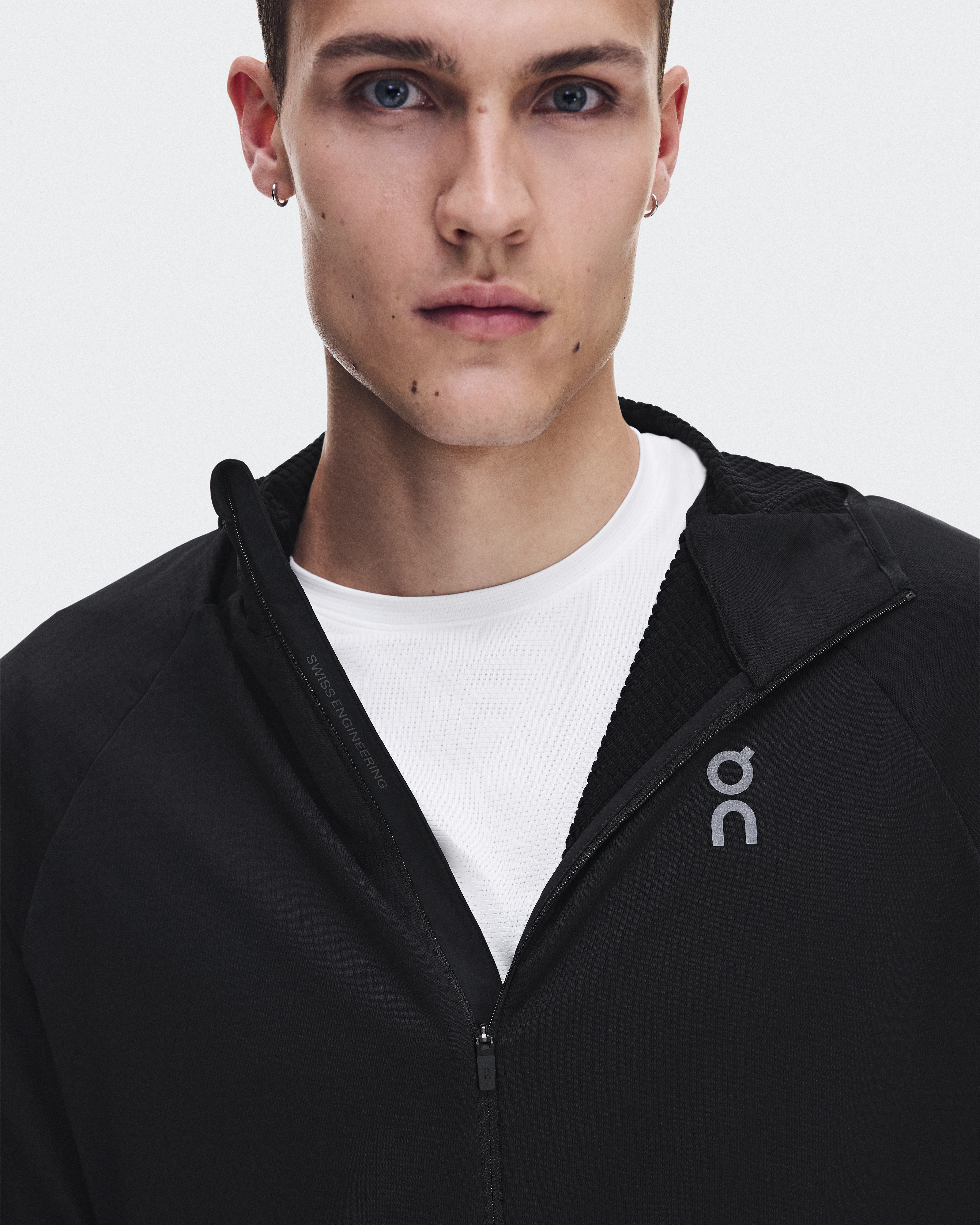 Climate Zip Hoodie - Black