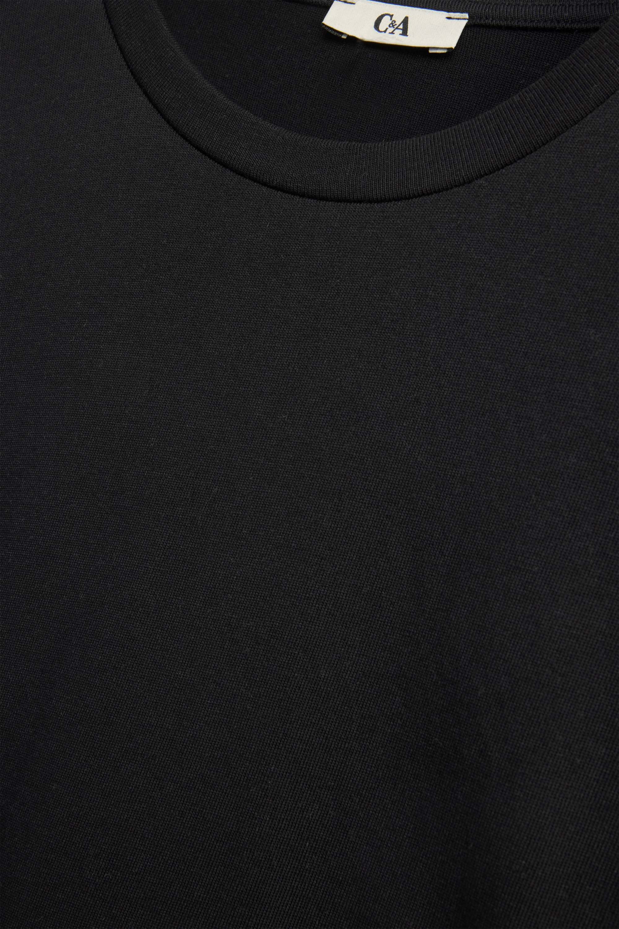 T-shirt - oversized black