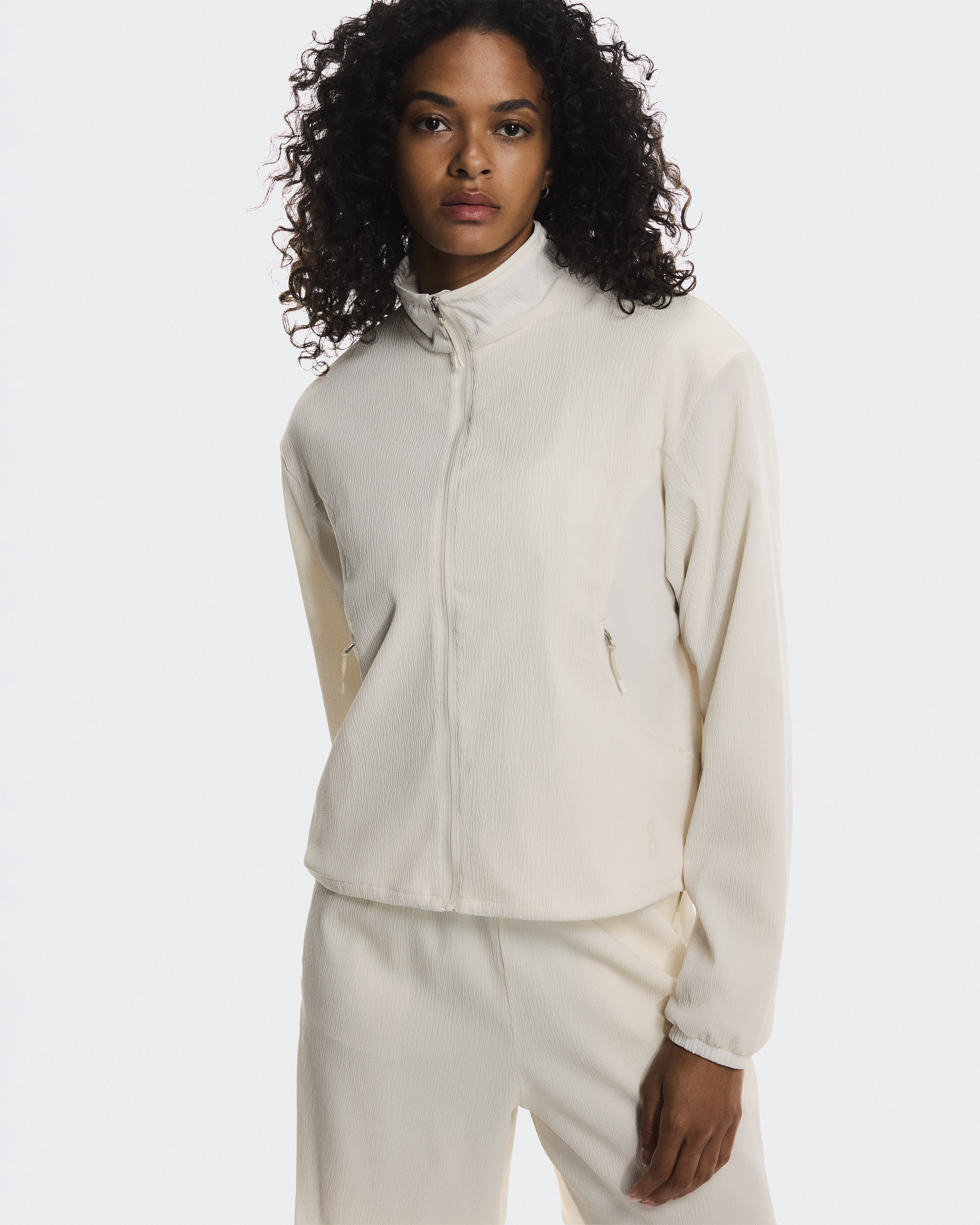 Track Jacket - Cream