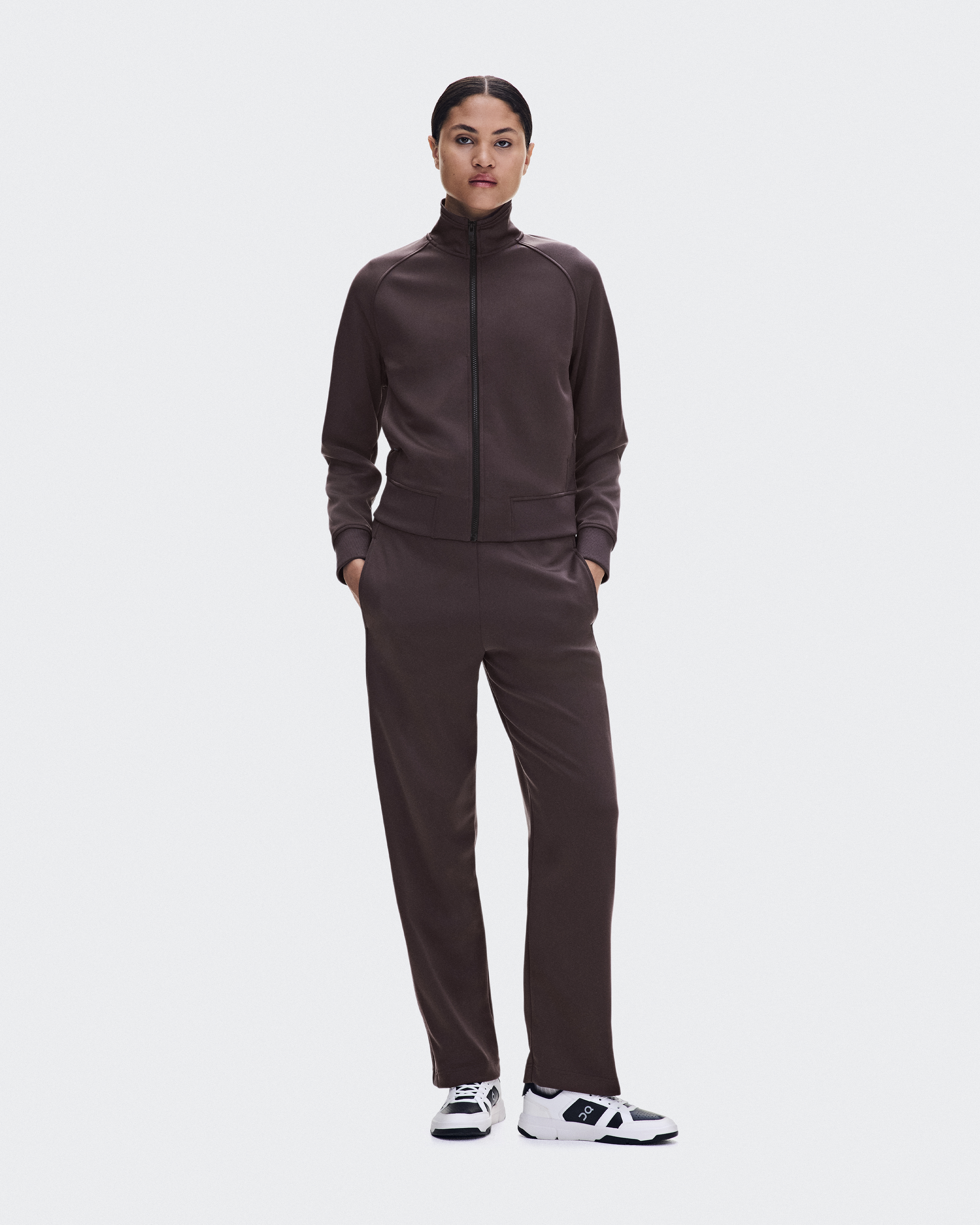 Courtside Full-Zip - Mulberry