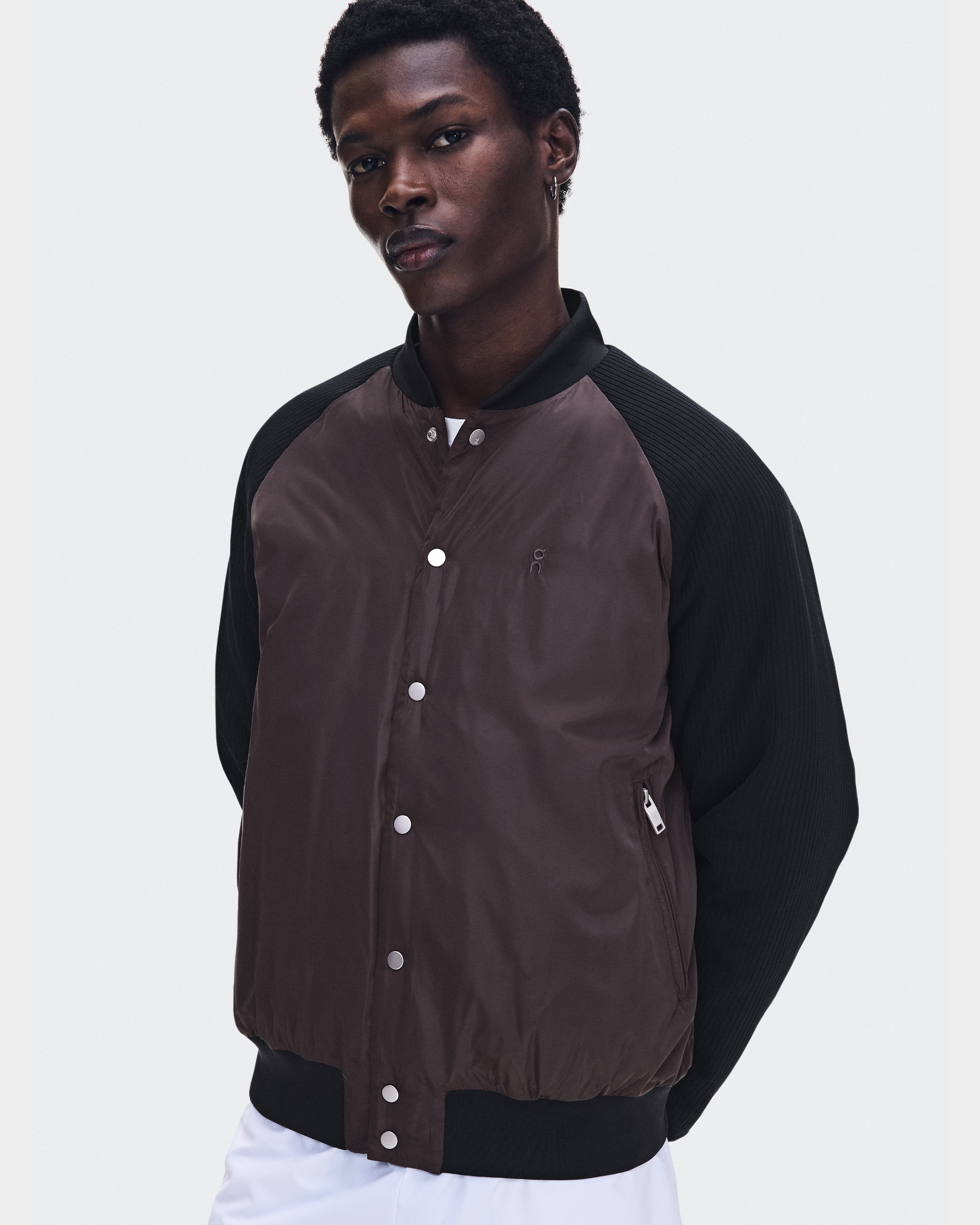 Courtside Bomber - Mulberry | Black