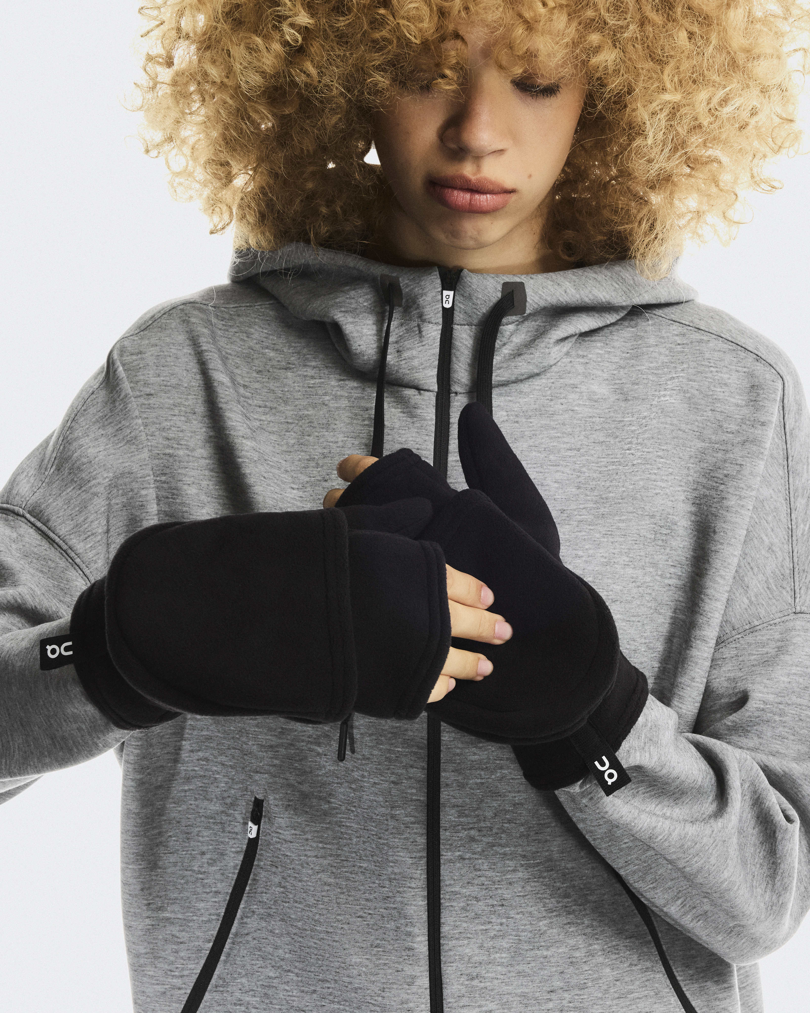 Fleece Mitten - Black