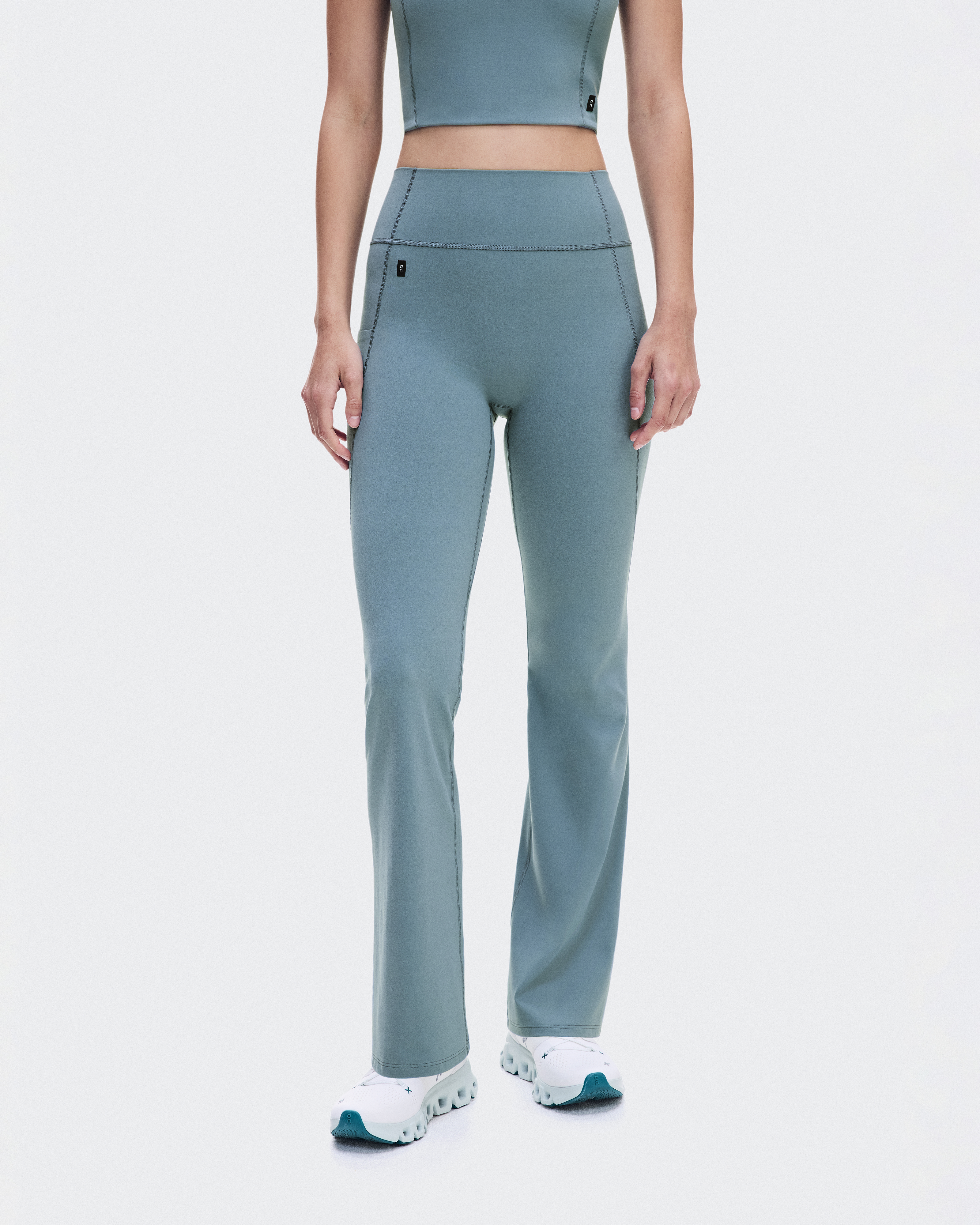 Studio Flared Pants 30" - Agave