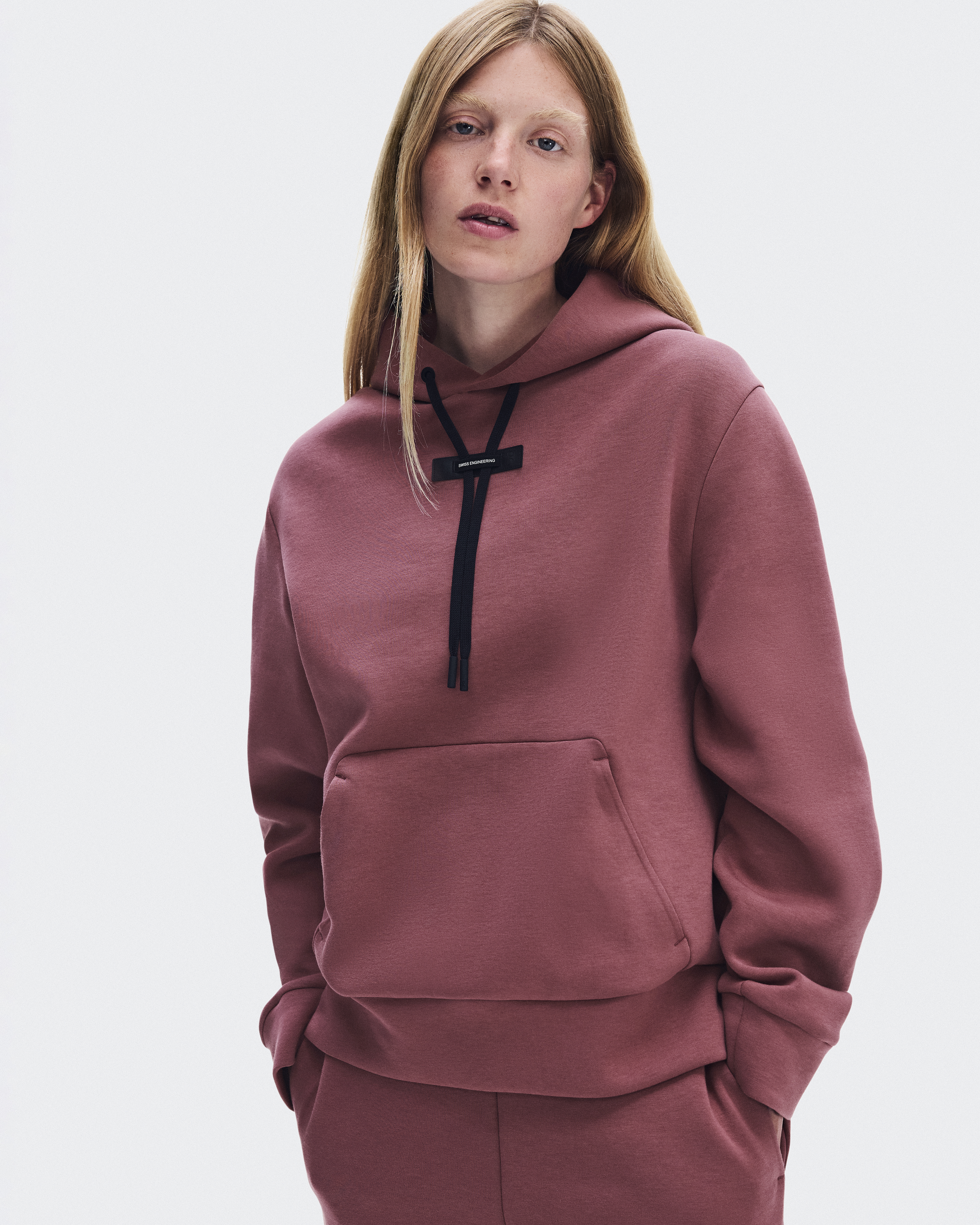 Focus Tech Hoodie - Barberry