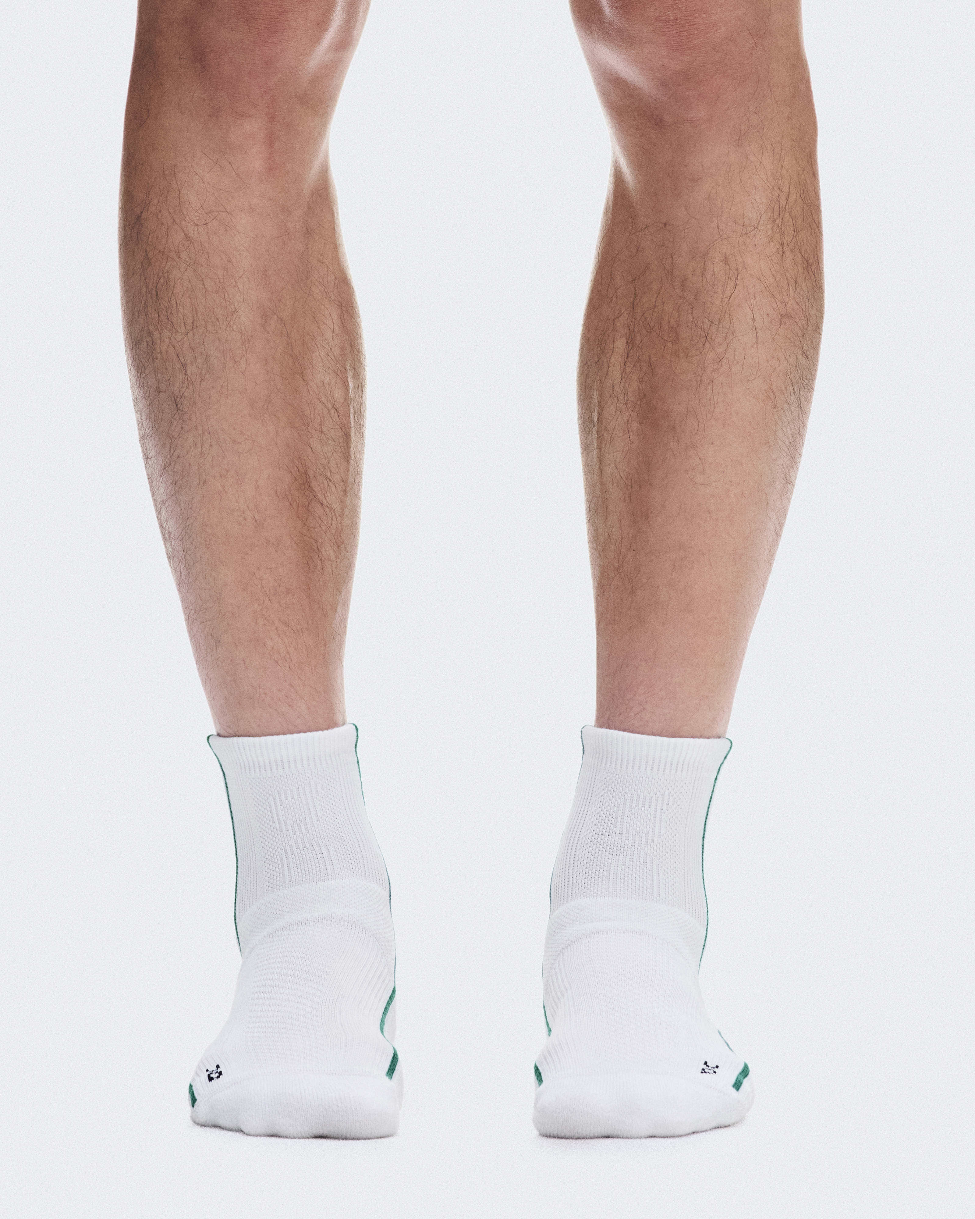 Court Sock Mid - White | Neem