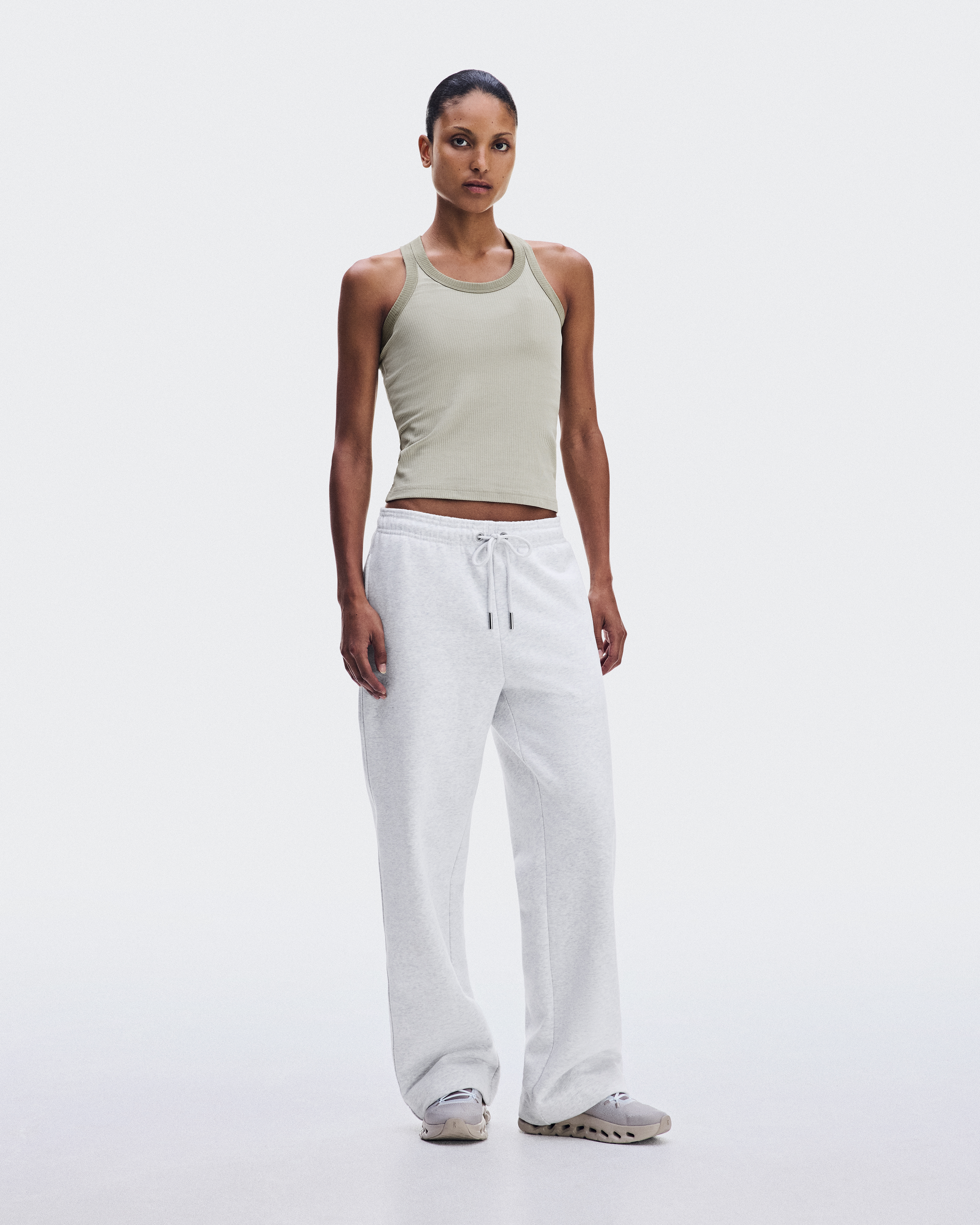 All-Day Ribbed Tank - Brume