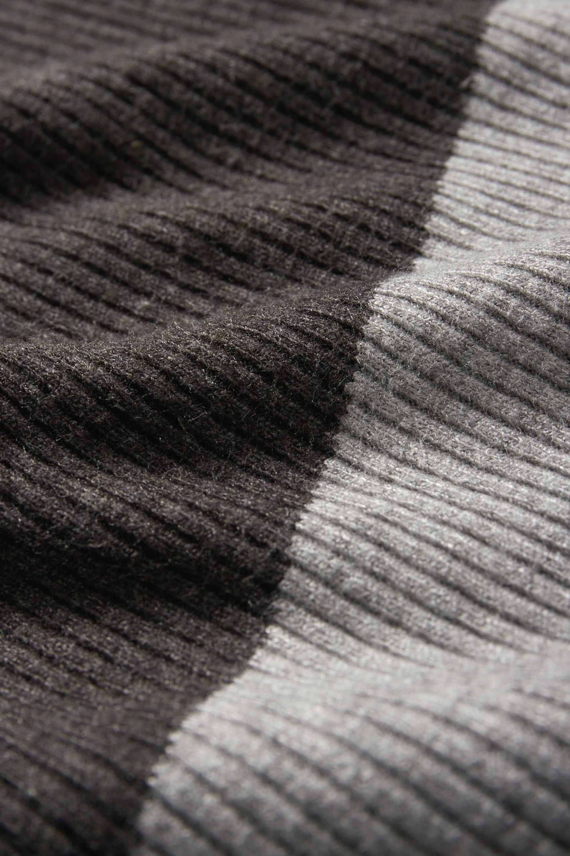 Jumper - ribbed gray