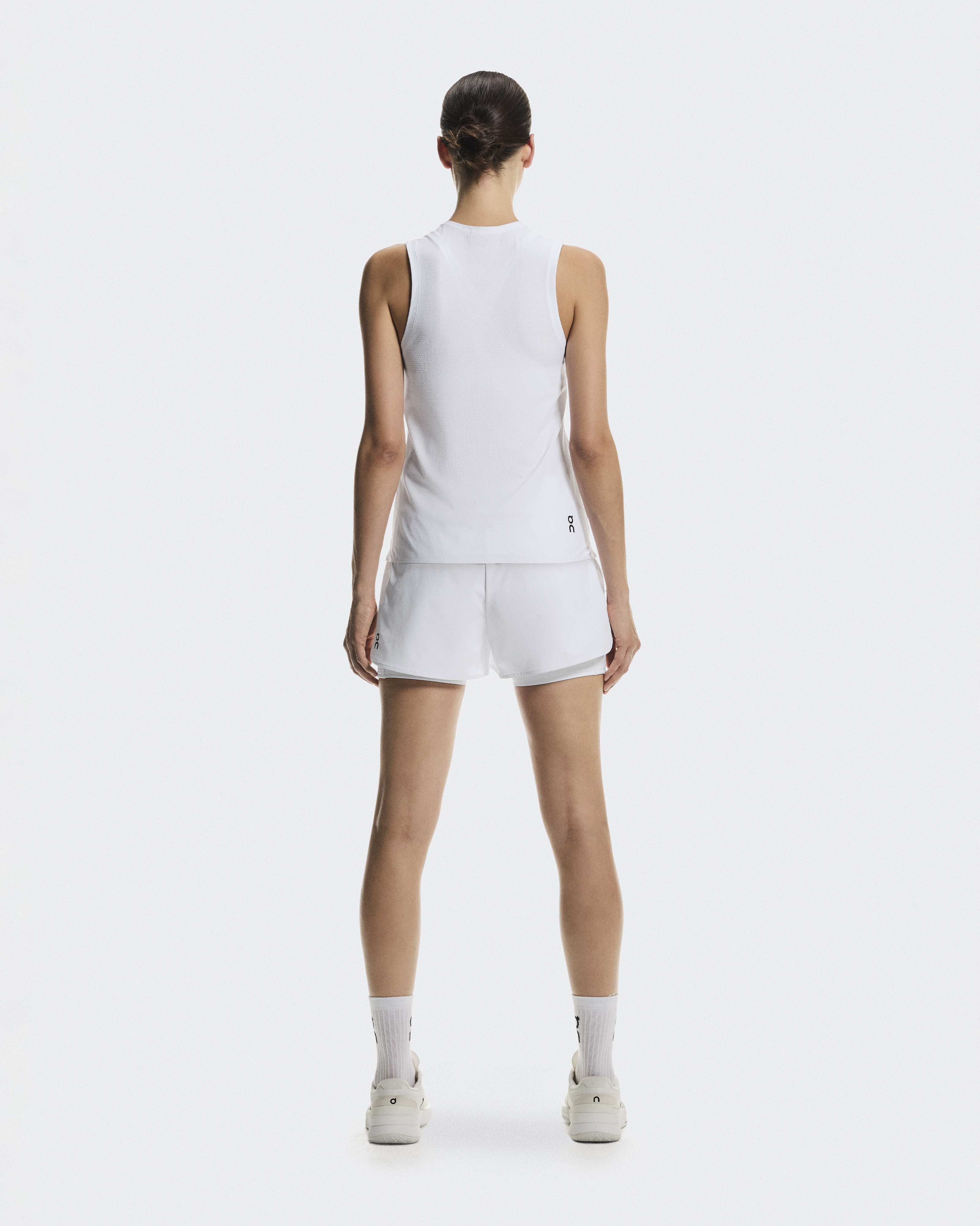 3" Court Shorts 2-in-1 - White