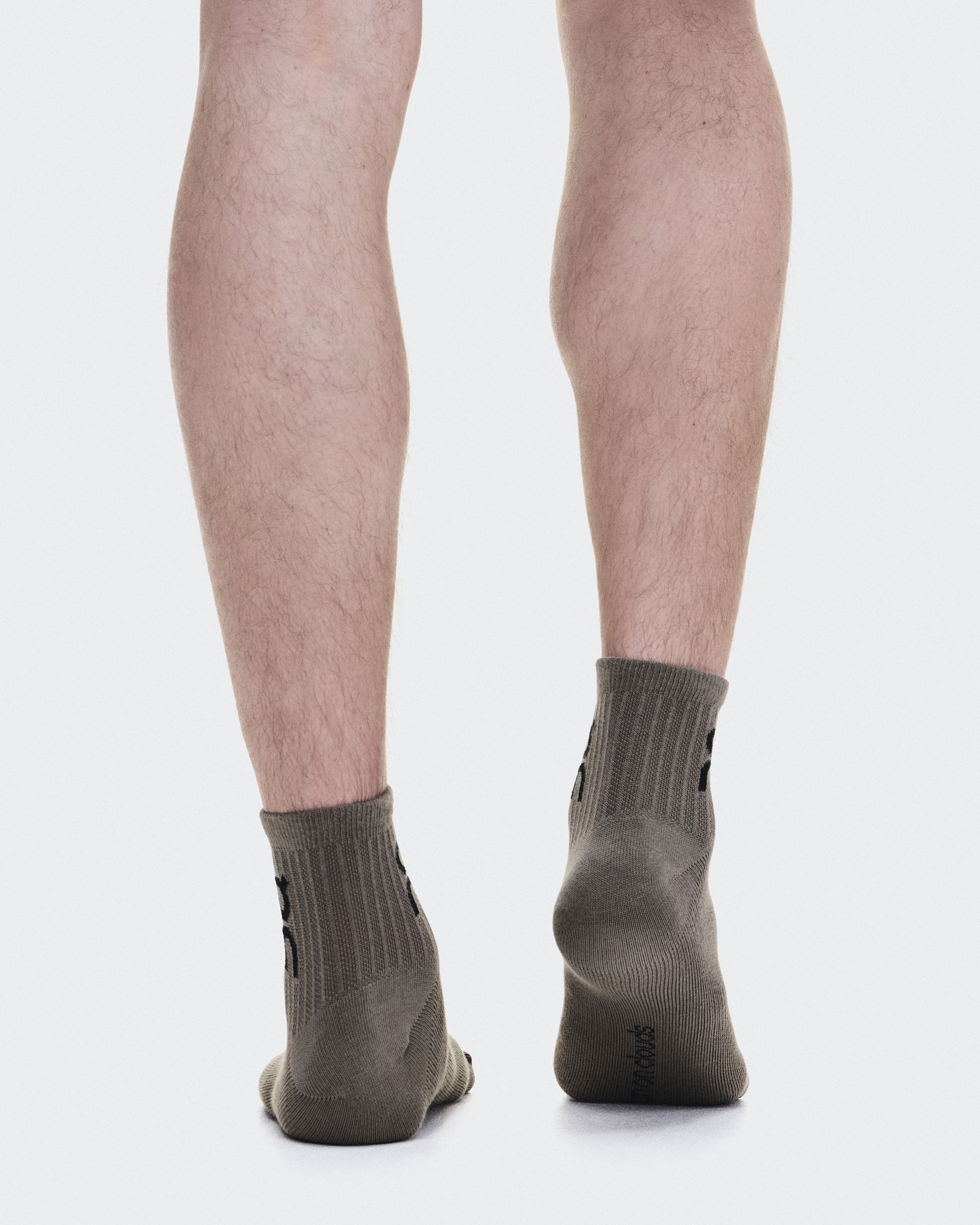 Logo Sock Mid 3P - Hare | Brume