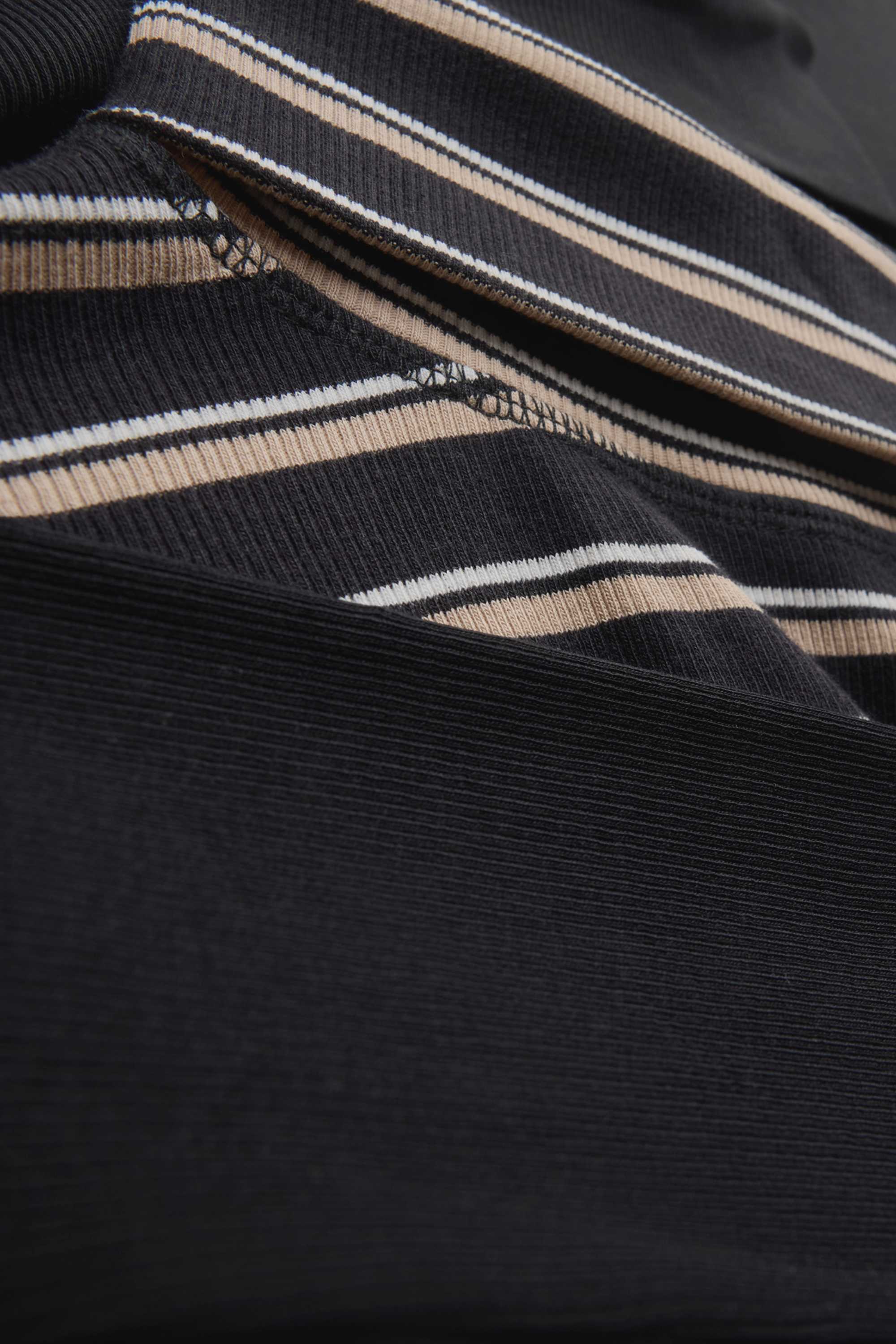 Multipack of 2 - turtleneck top - ribbed black