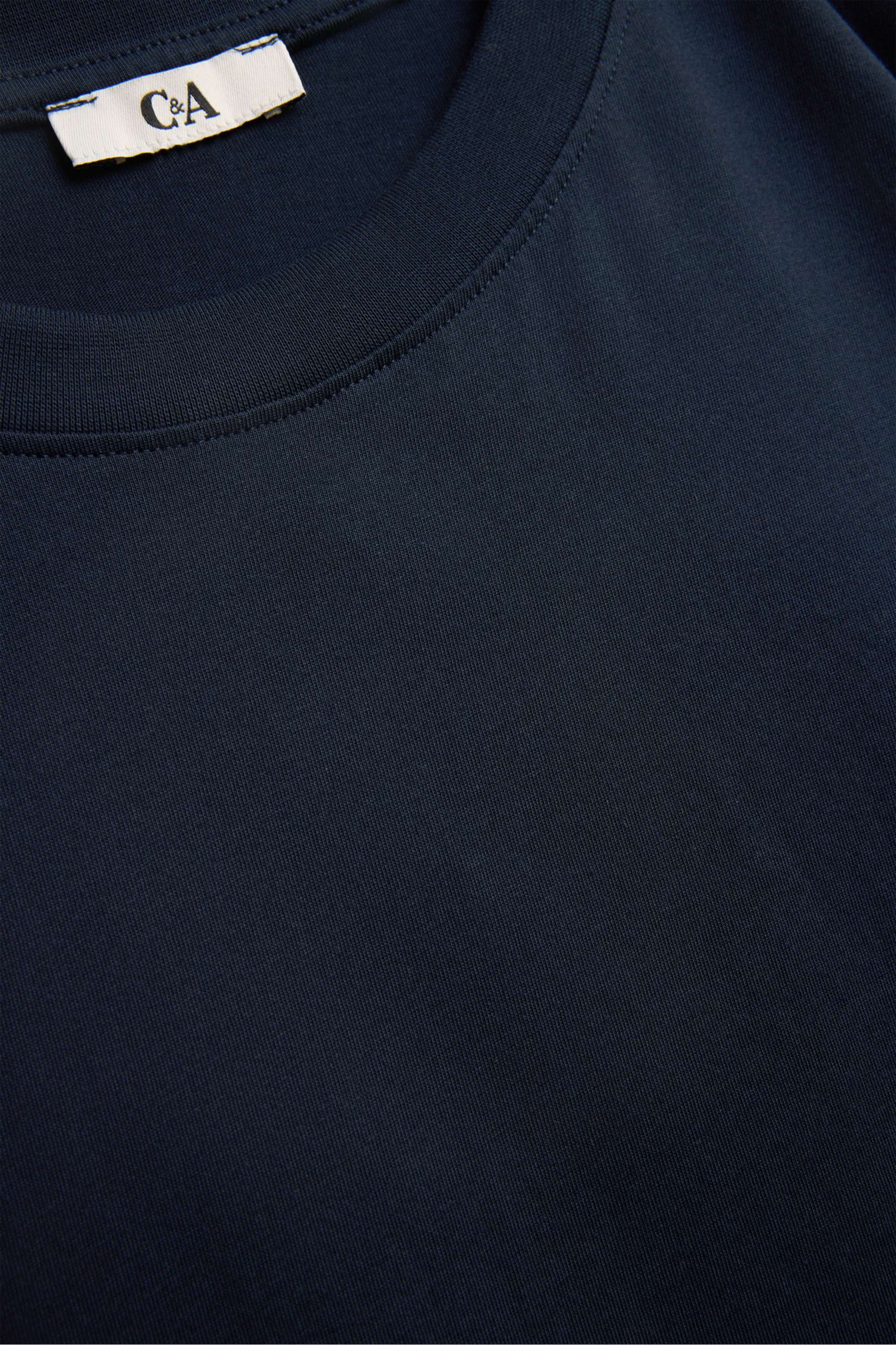 T-shirt - regular fit dark blue
