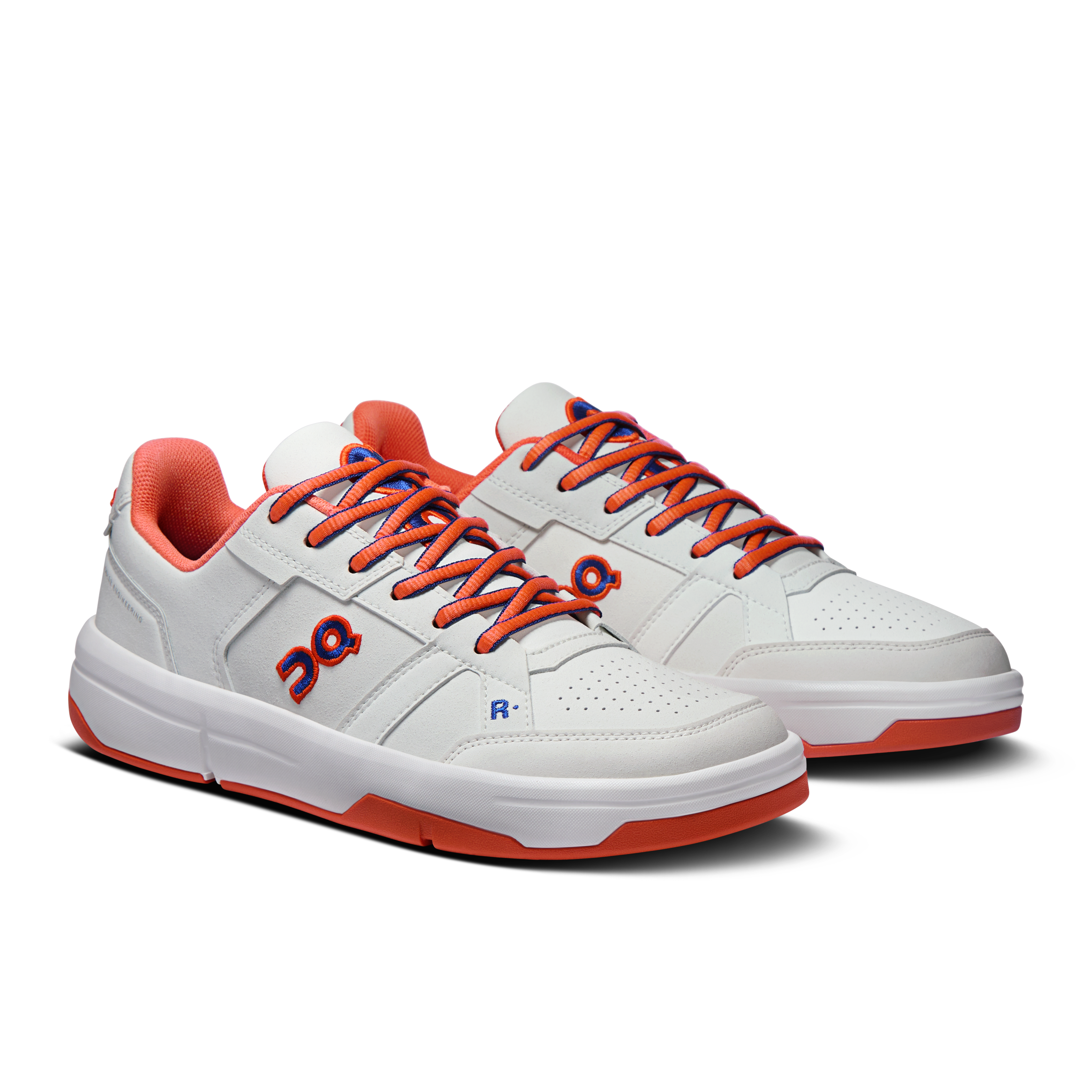 THE ROGER Clubhouse Varsity - White | Flame