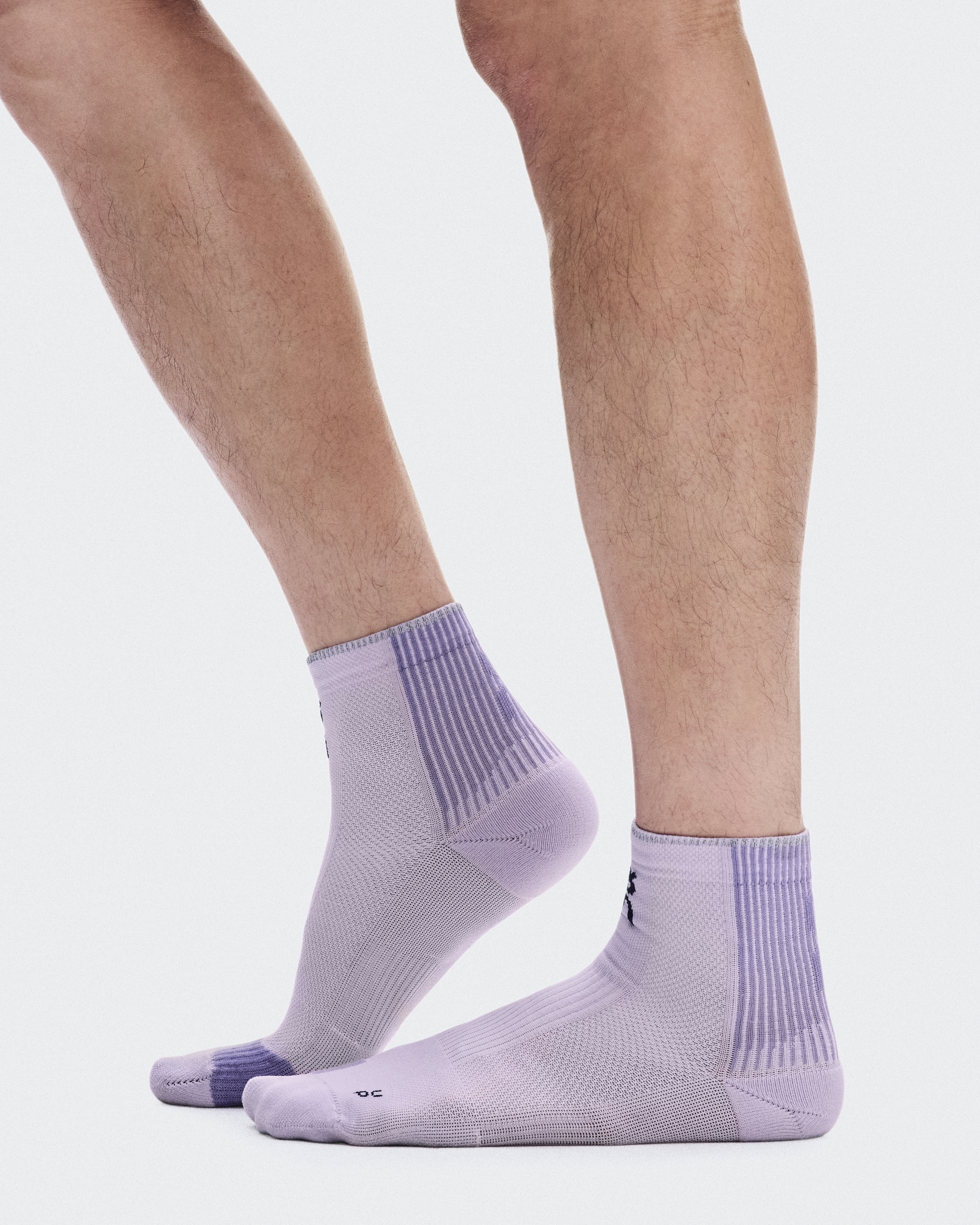 Performance Run Sock Mid - Foxglove | Mallow