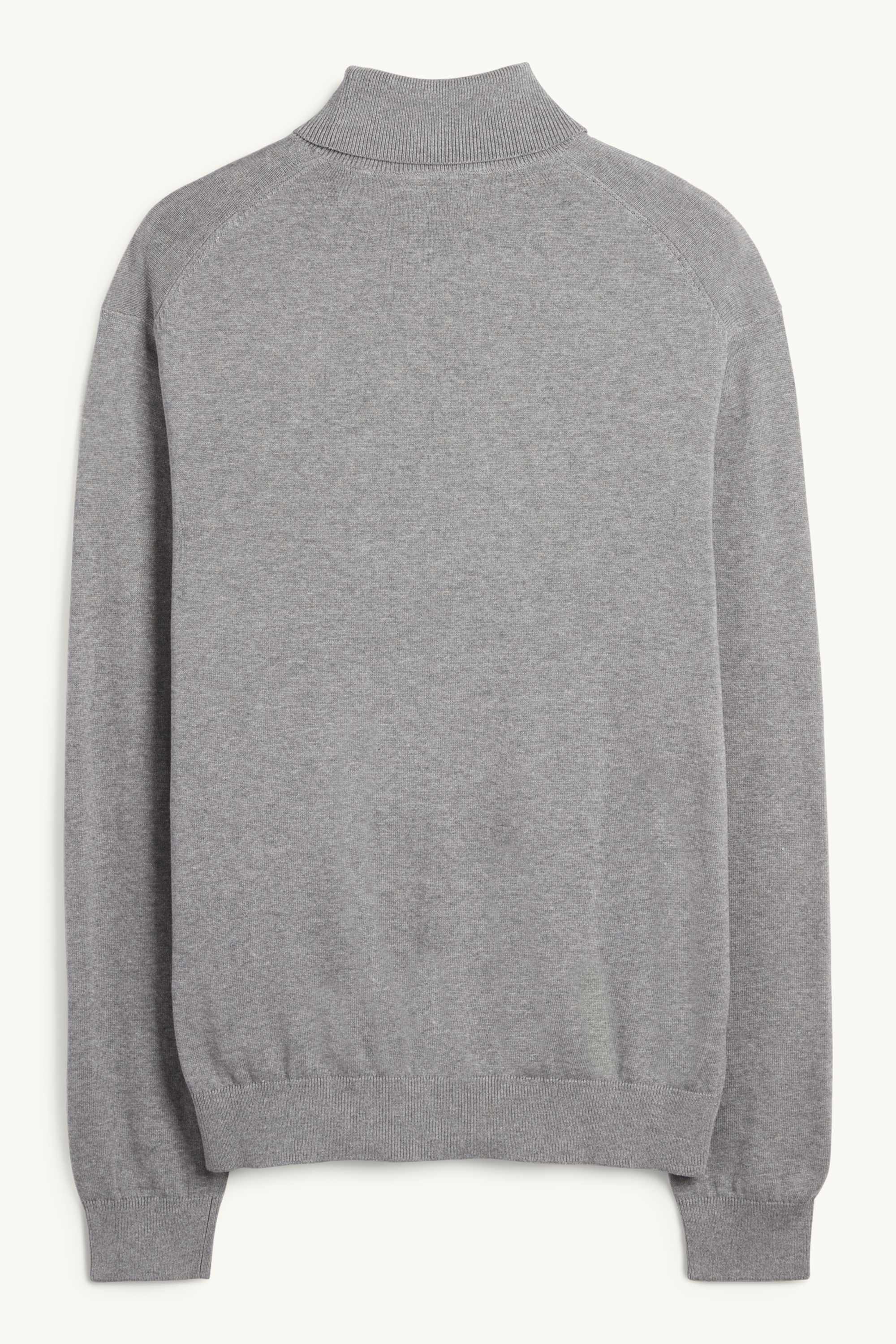 Turtleneck jumper gray