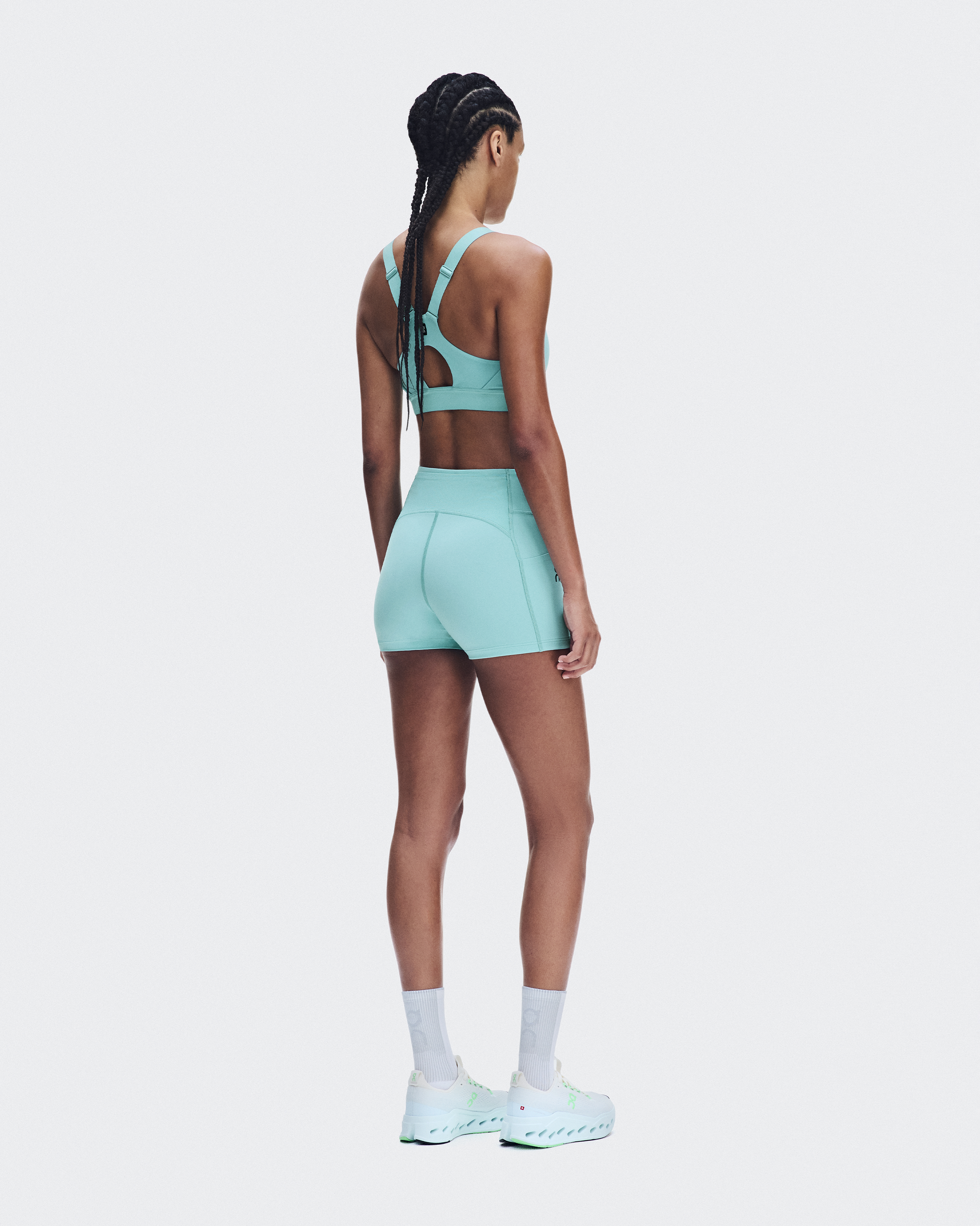 3" Performance Tights - Aquamarine