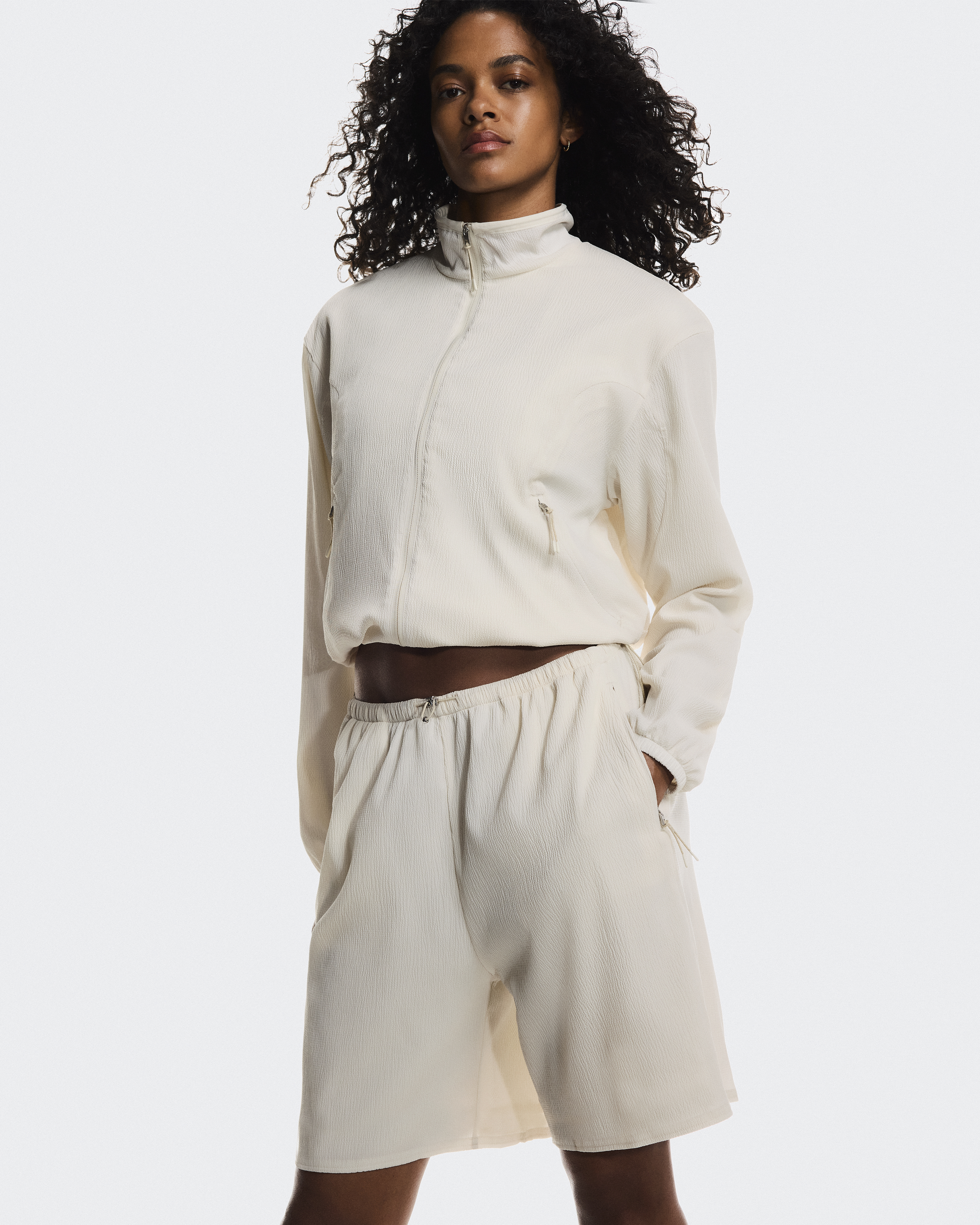 Track Shorts - Cream