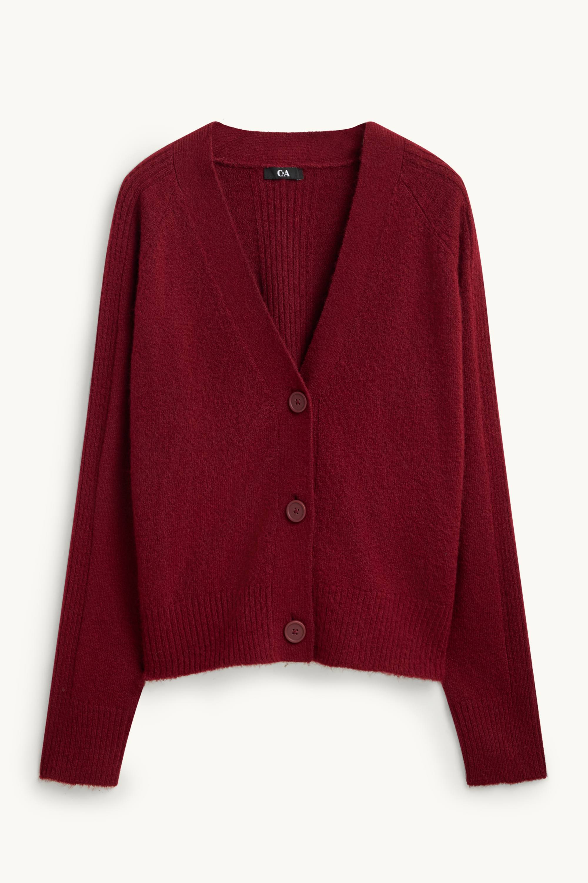 Cardigan bordeaux
