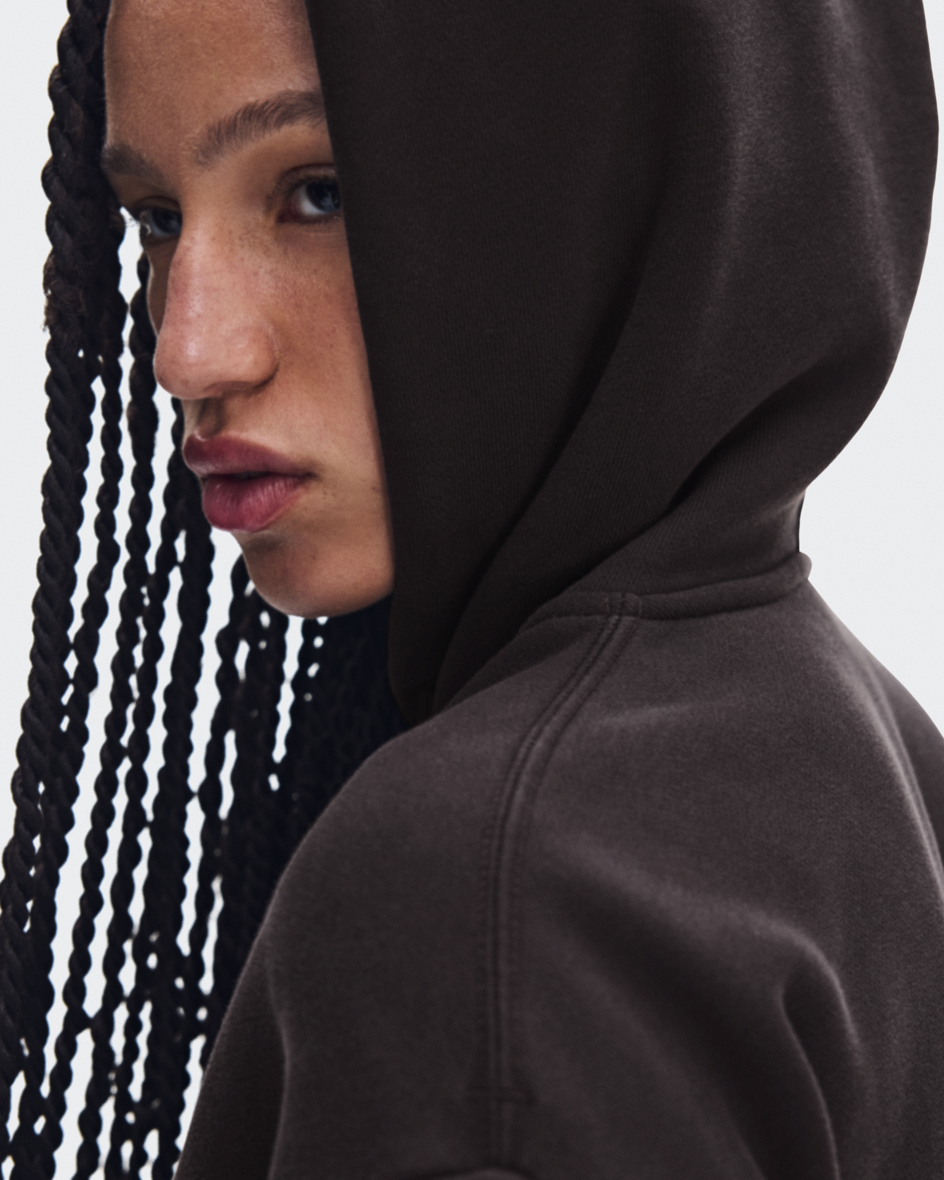 Club Collective Full Zip Hoodie FKA - Espresso