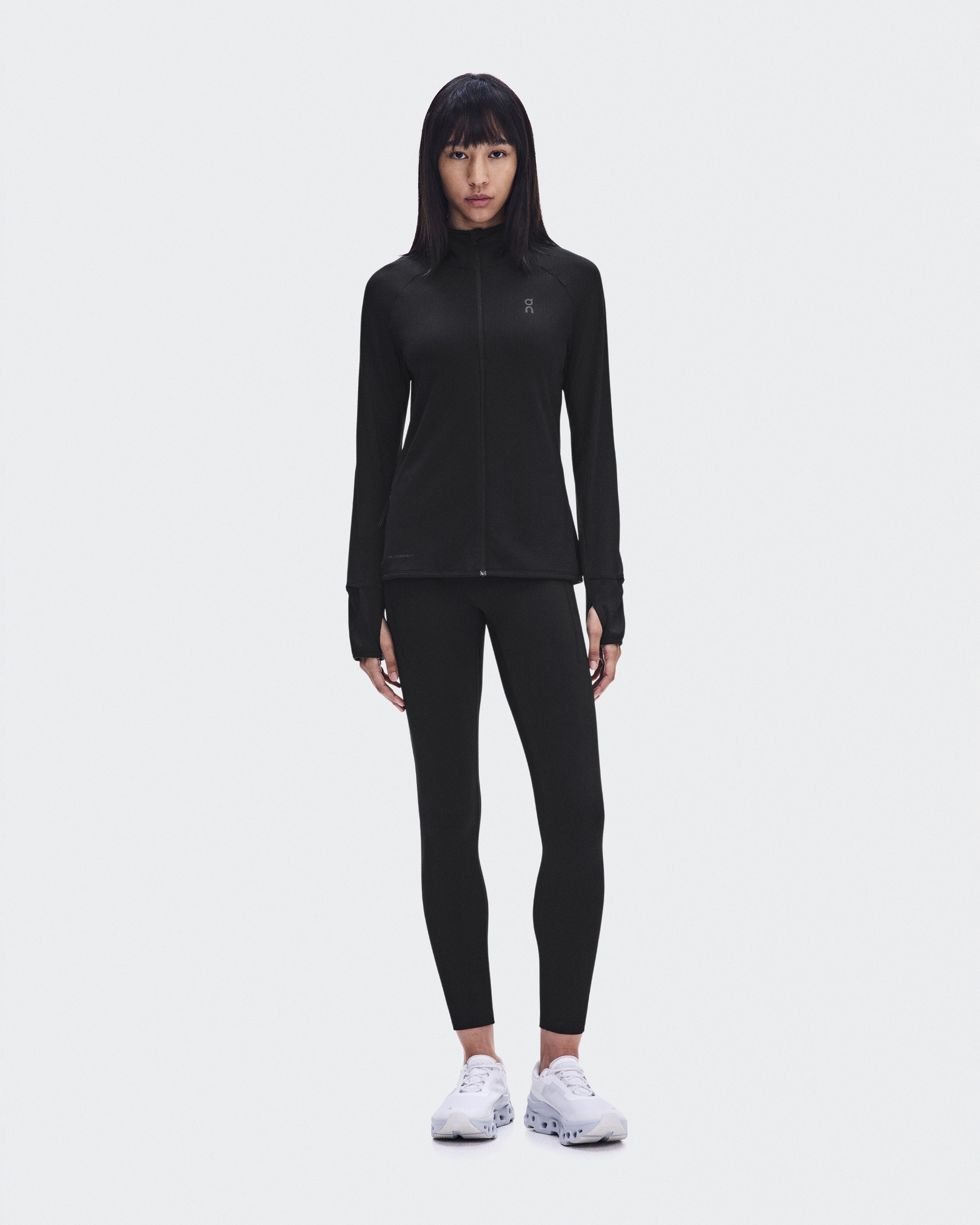 Climate Zip Hoodie - Black