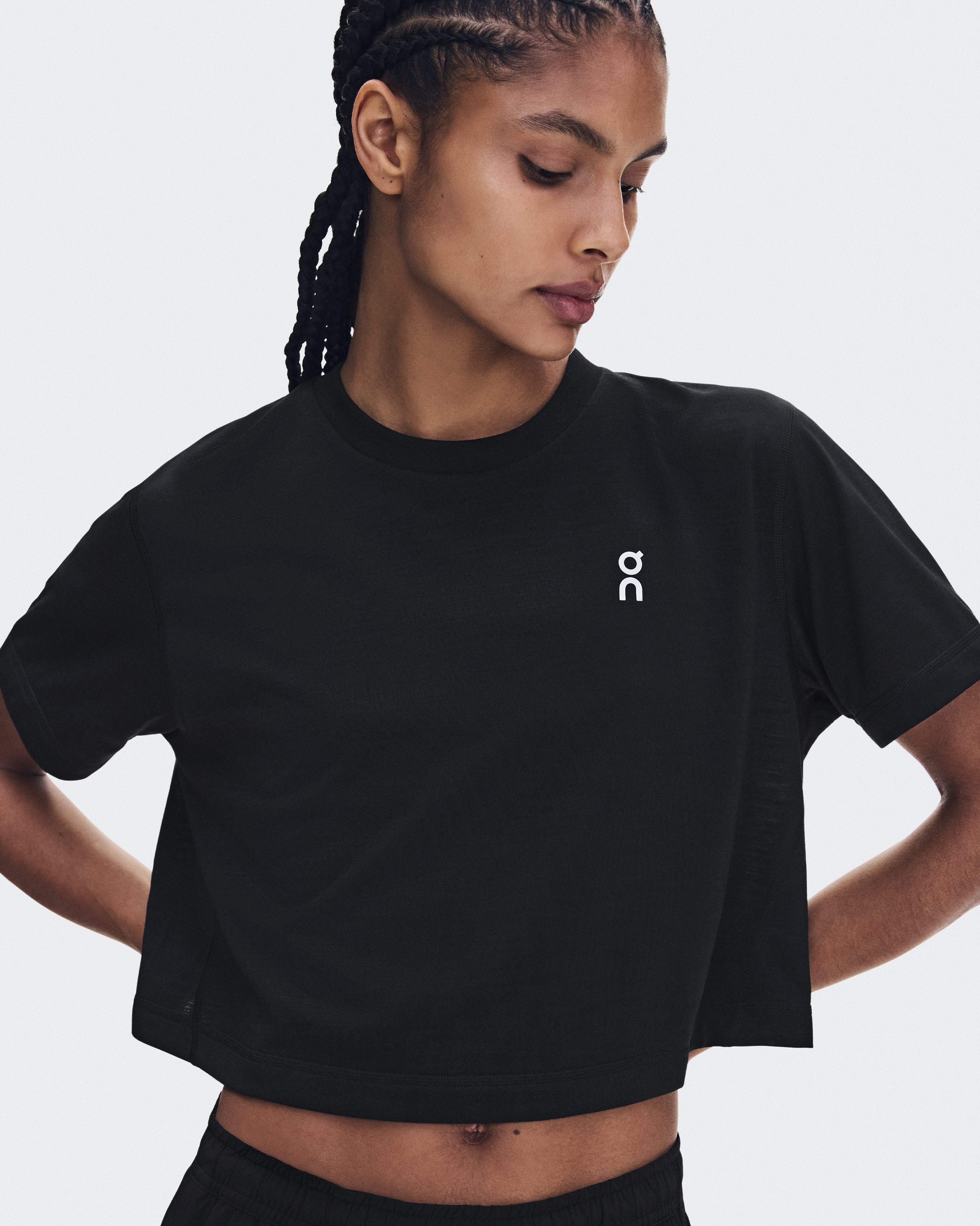 Train-T Crop - Black