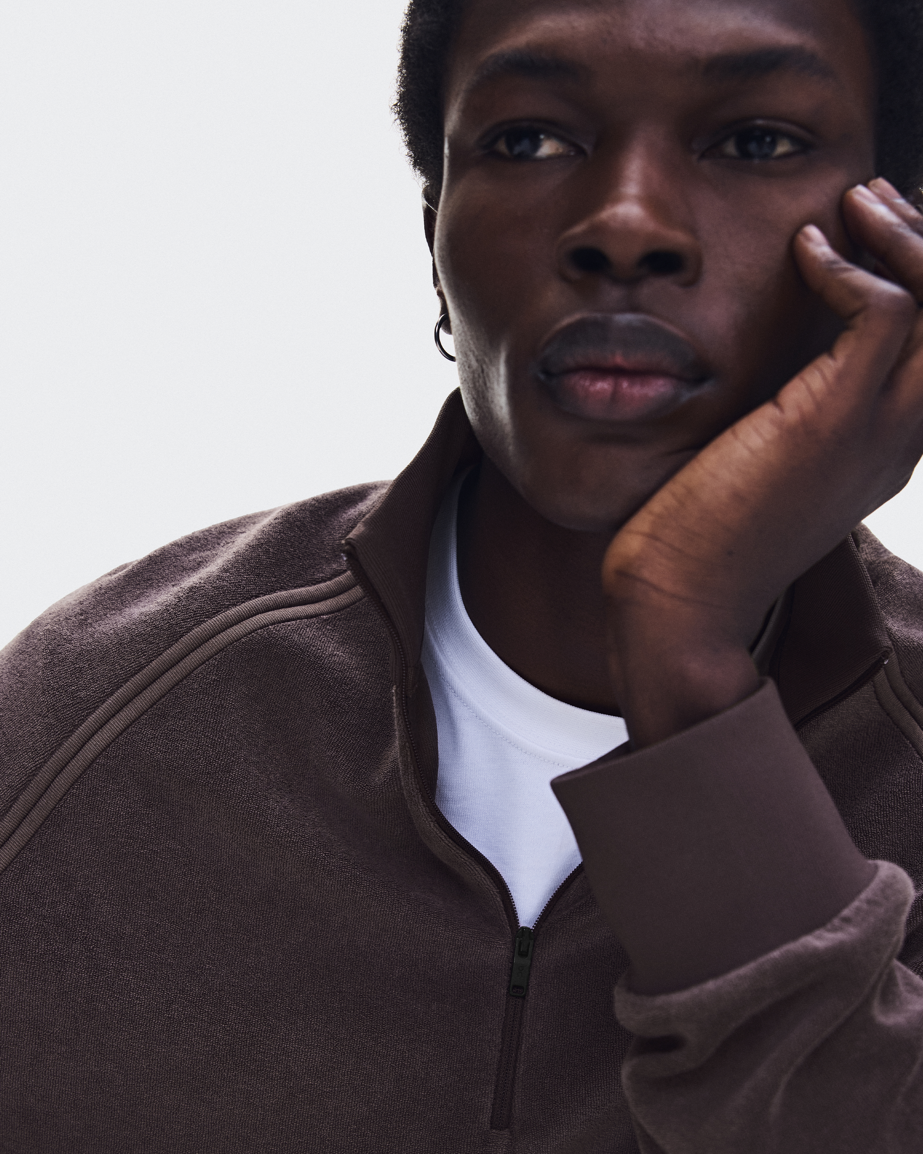 Courtside Pullover Terry - Mulberry