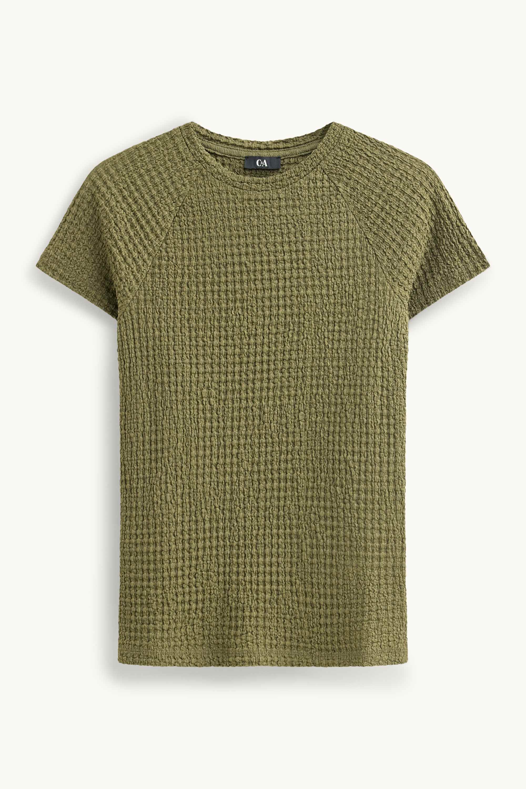 T-shirt - regular fit khaki