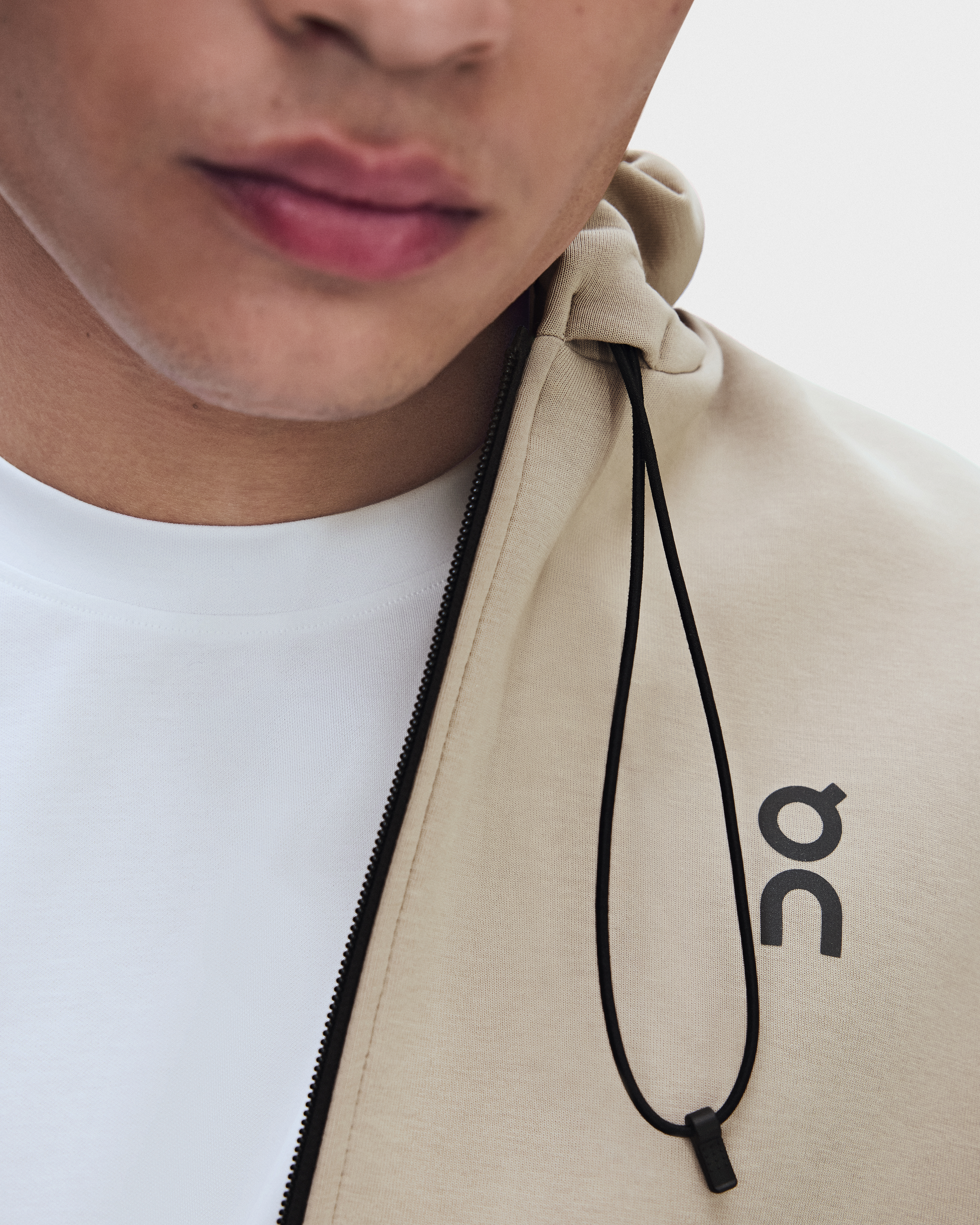 Focus Tech Zip Hoodie - Desert