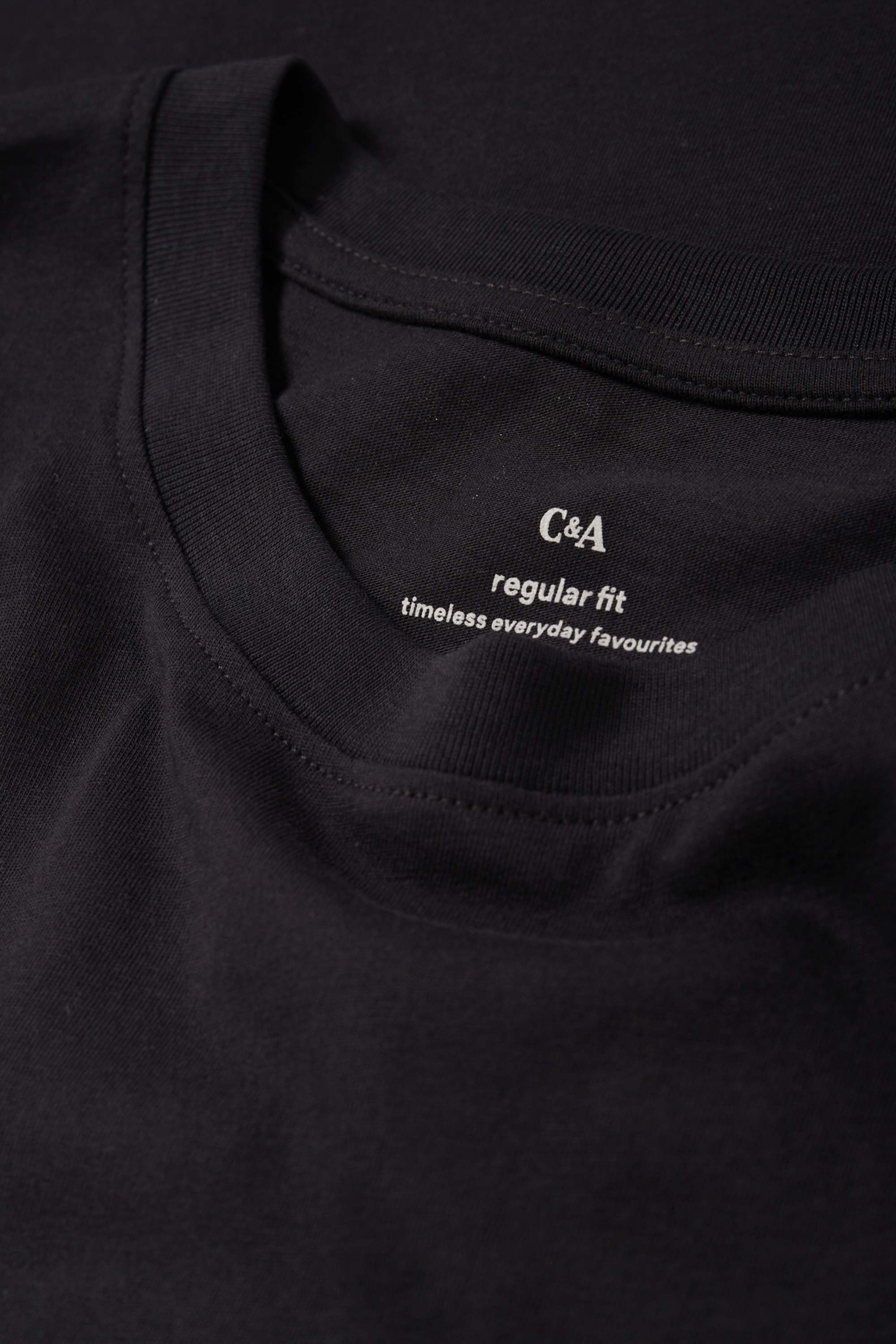 Multipack of 2 - T-shirt black